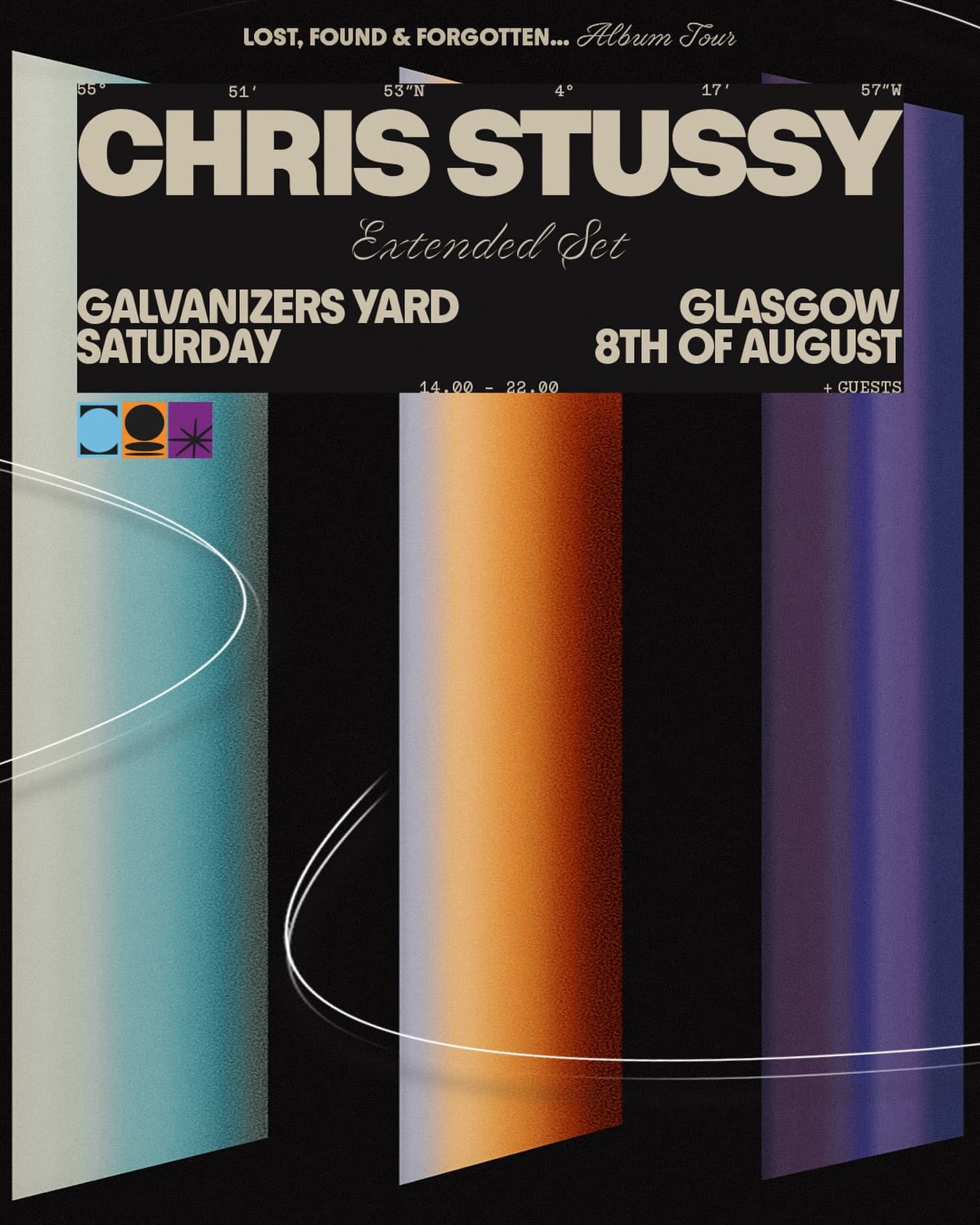FLY presents Chris Stussy Scotland | Lost, Found & Forgotten... at SWG3