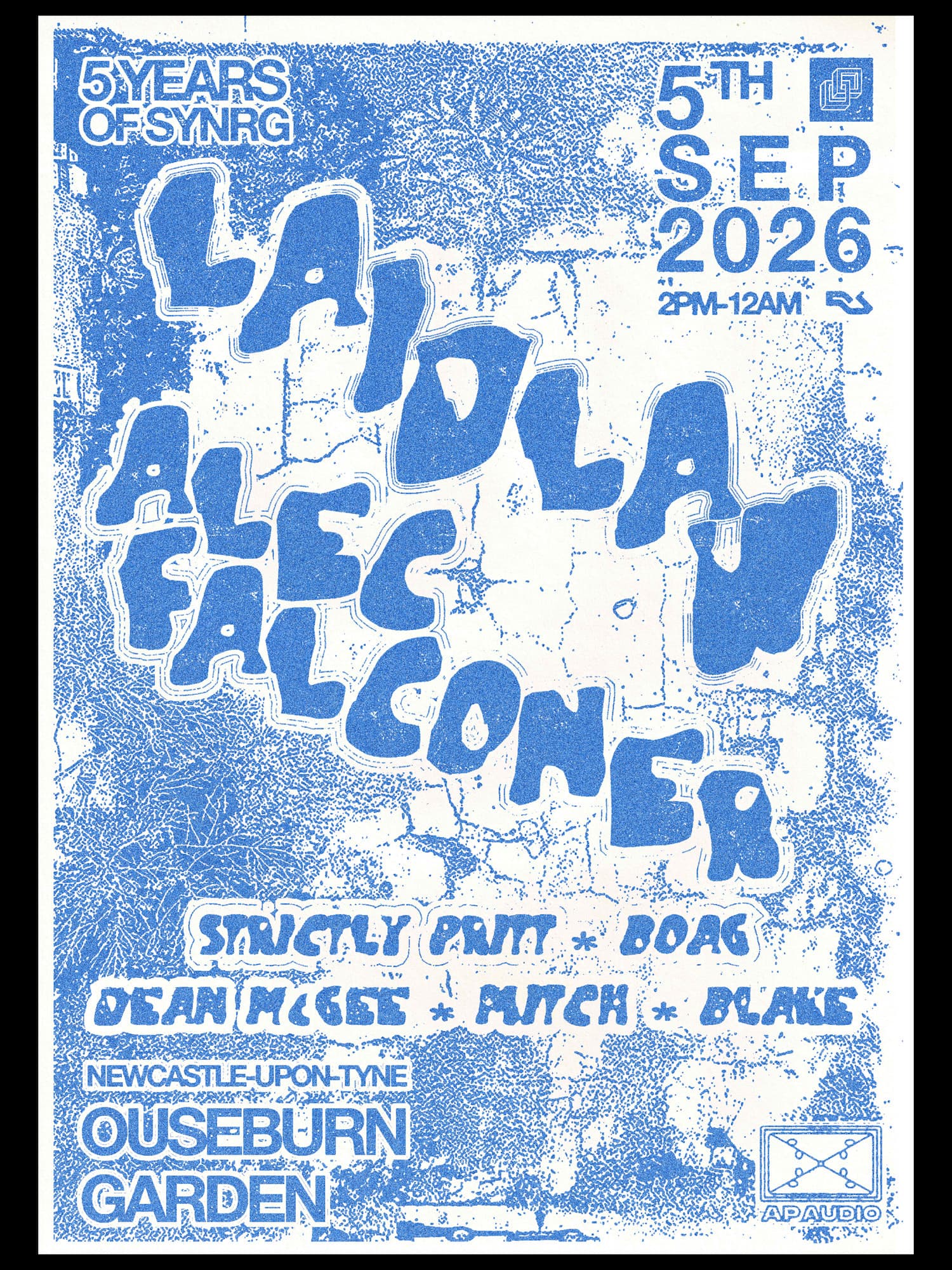 SYNRG presents: Laidlaw, Alec Falconer