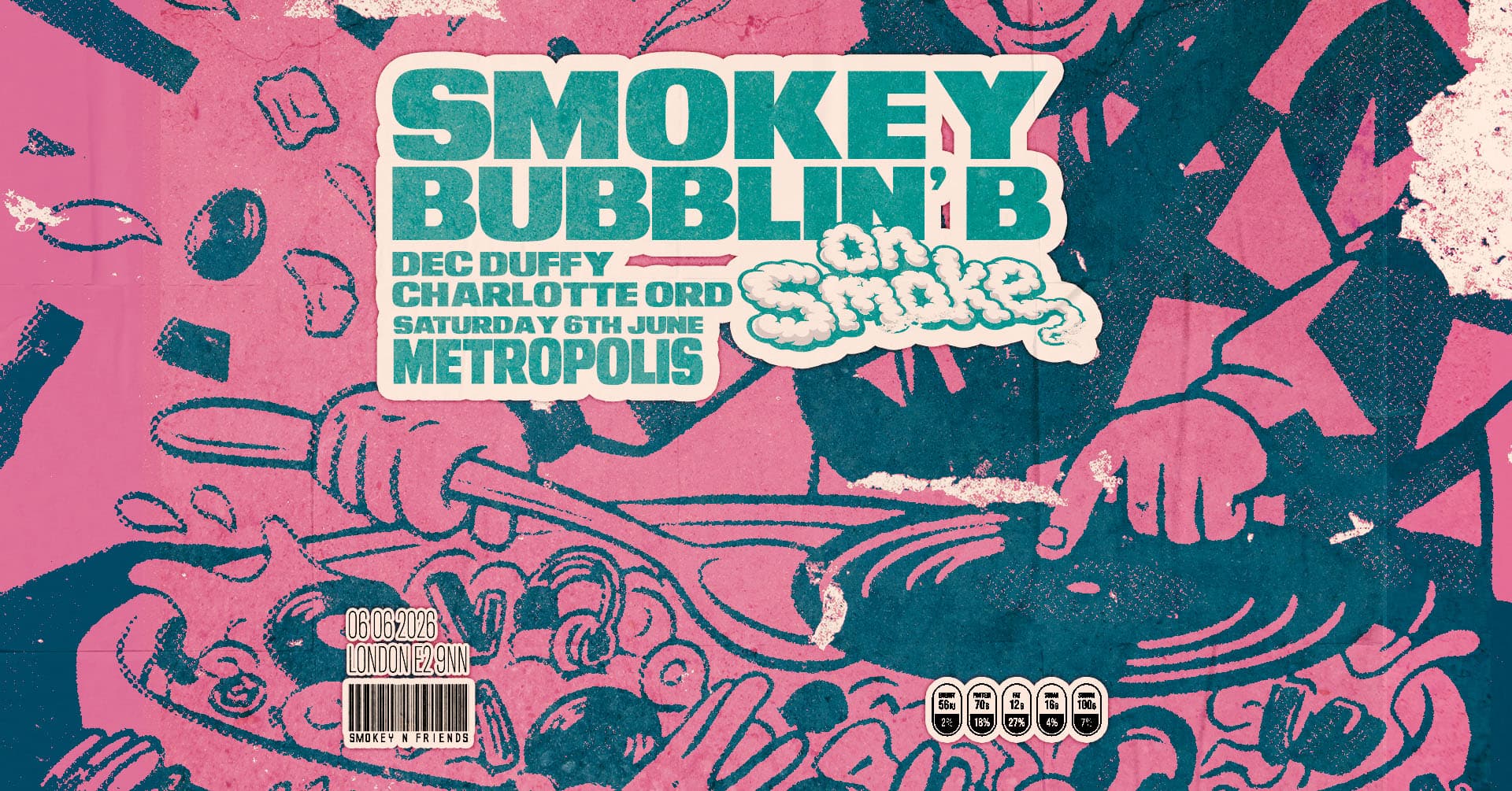 Smokey Bubblin' B & Friends: Smokey Bubblin' B, Dec Duffy, Charlotte Ord