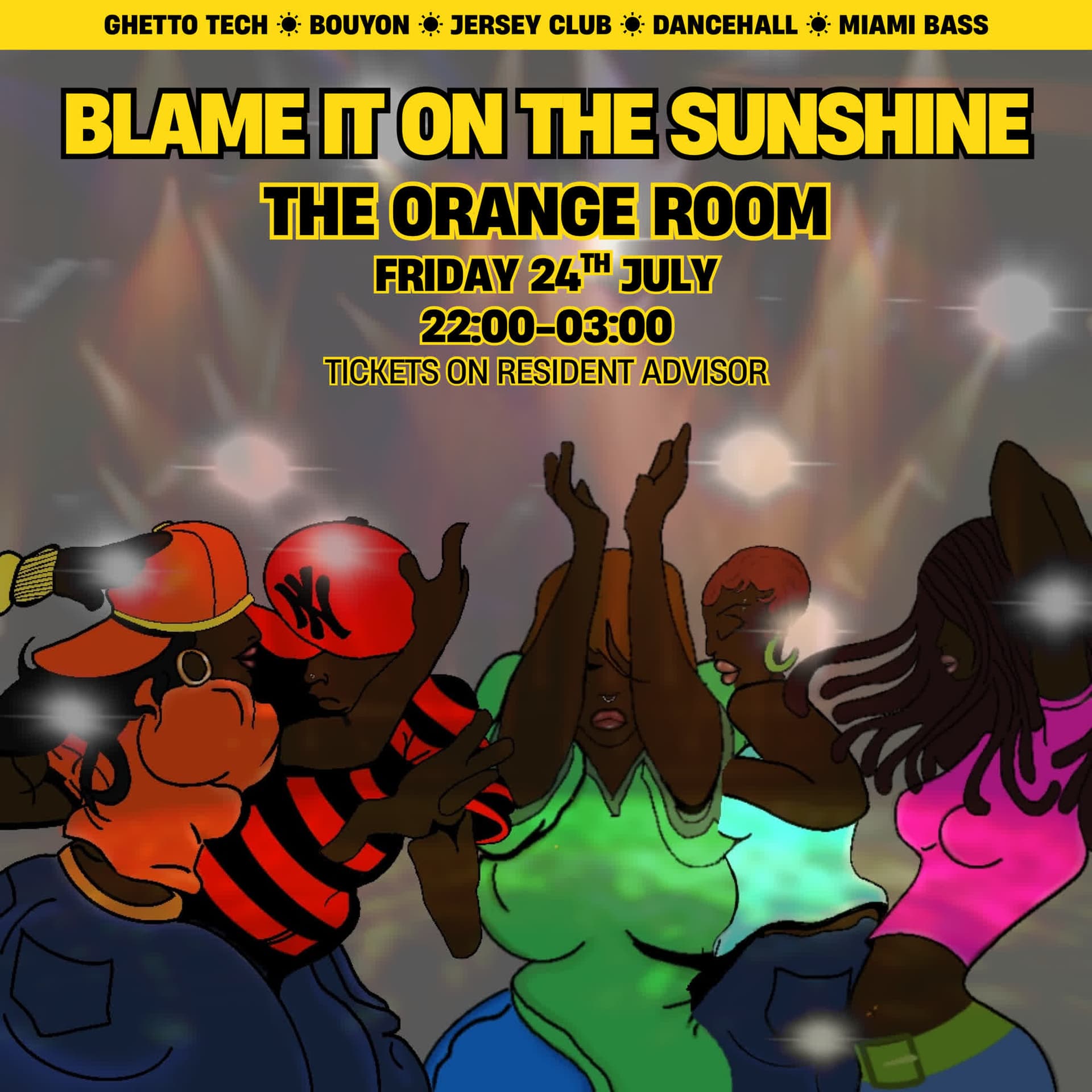 Blame It On The Sunshine at The Orange Room