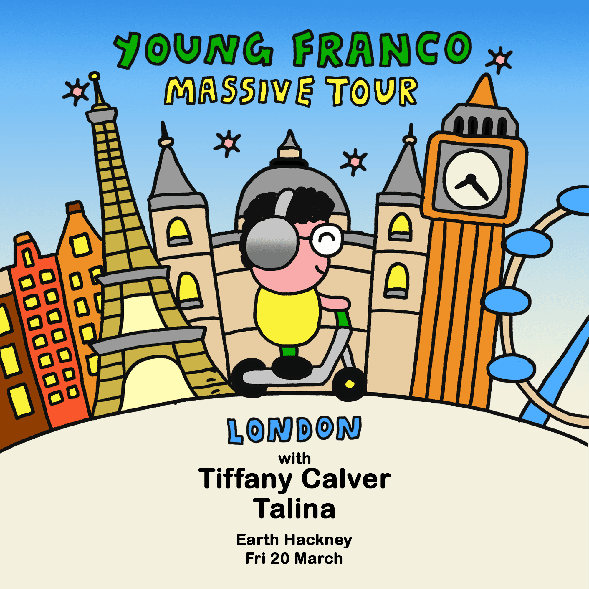 Young Franco & Friends - EartH Hackney at EartH