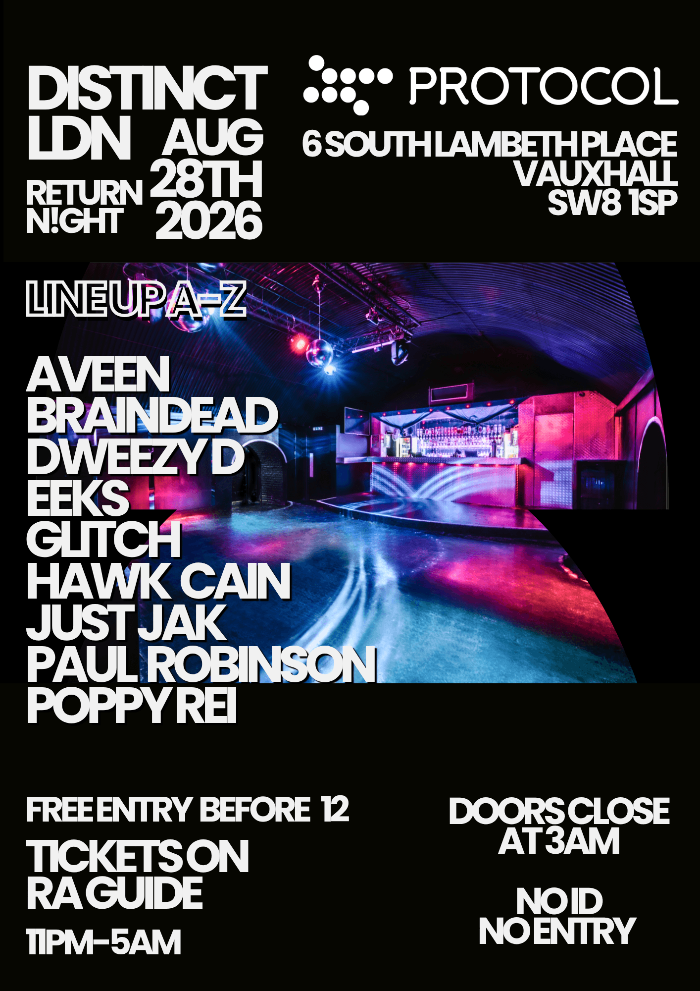 Distinct LDN - Return n!ght
