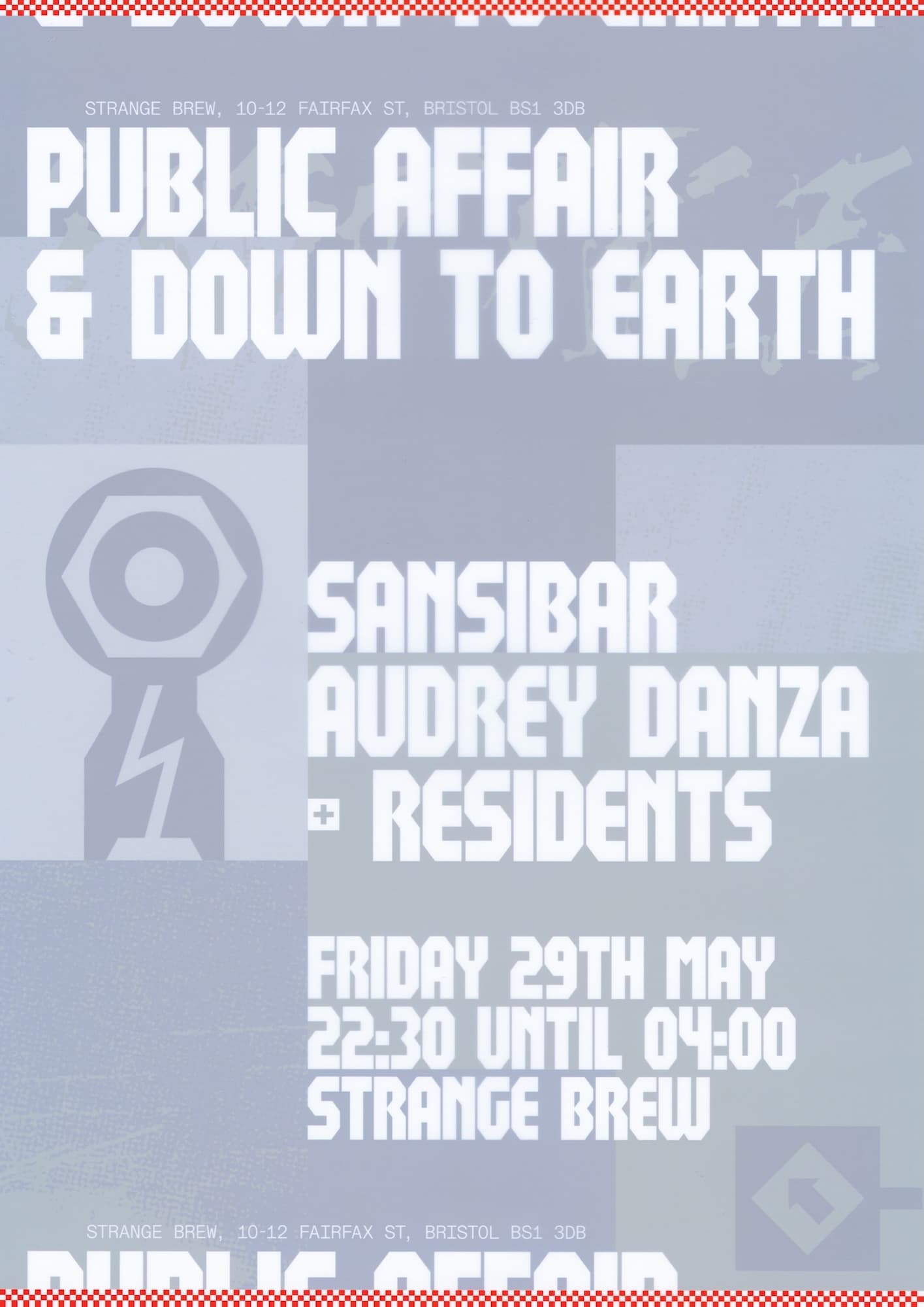 Down To Earth x Public Affair: Sansibar + Audrey Danza at Strange Brew