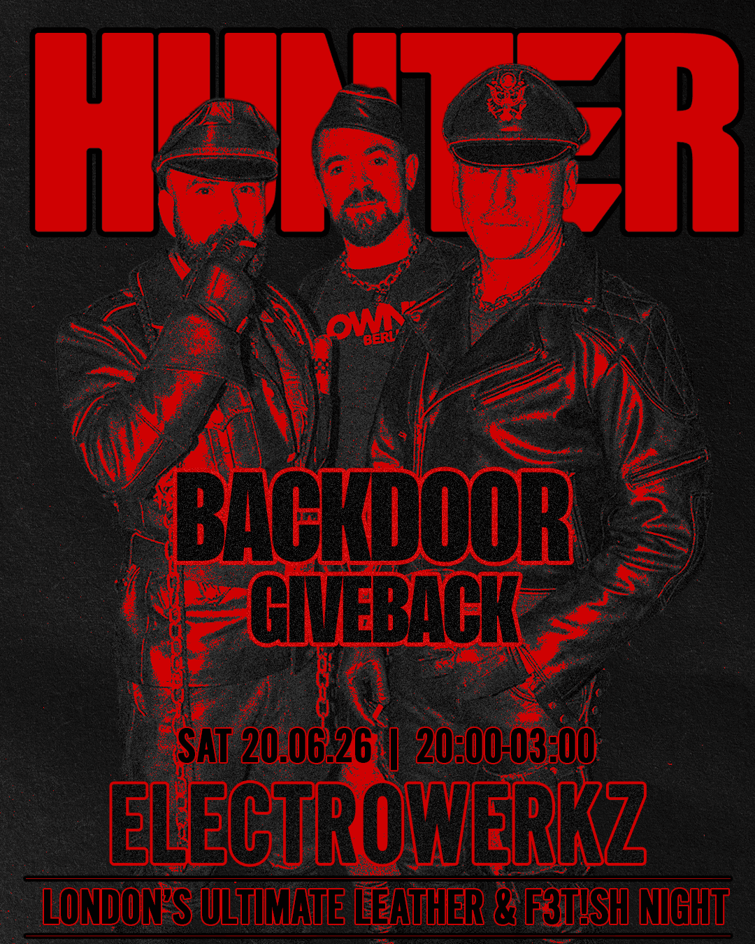HUNTER BACKDOOR - GIVEBACK