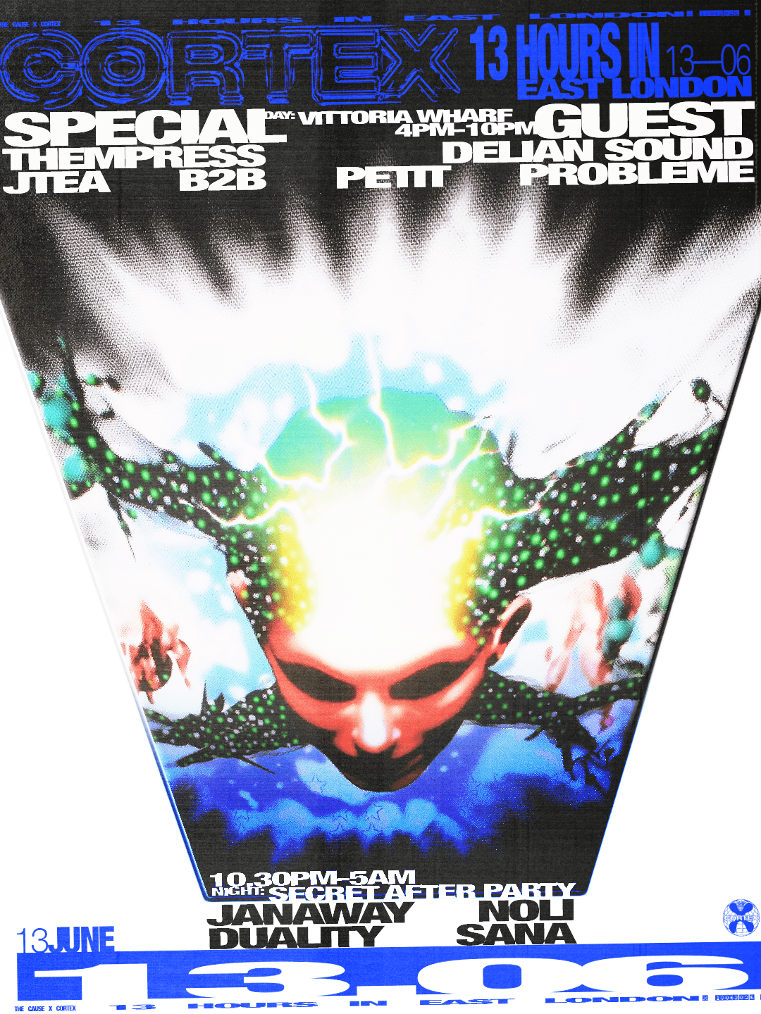 The Cause x Cortex presents: 13 Hours in East London at Vittoria Wharf Studio