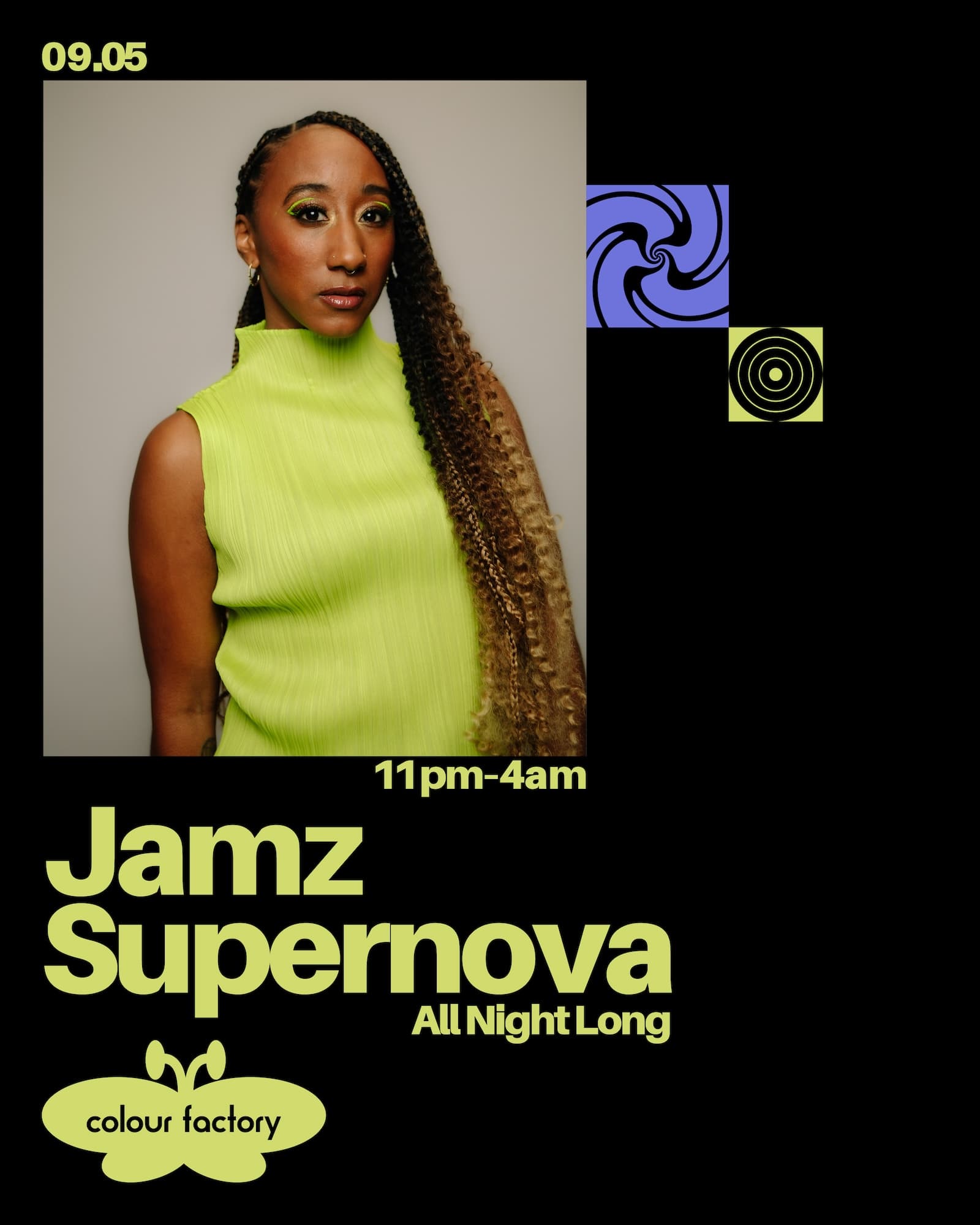 Jamz Supernova (All Night Long) at Colour Factory London