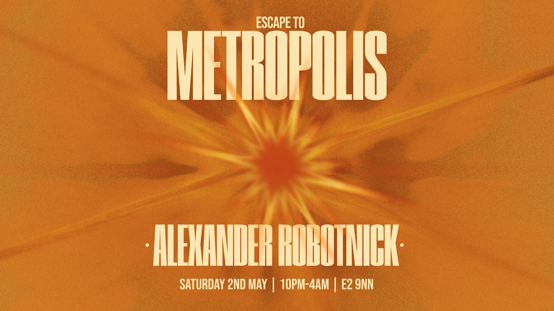 A Night of Italo Disco: Alexander Robotnick at Metropolis London