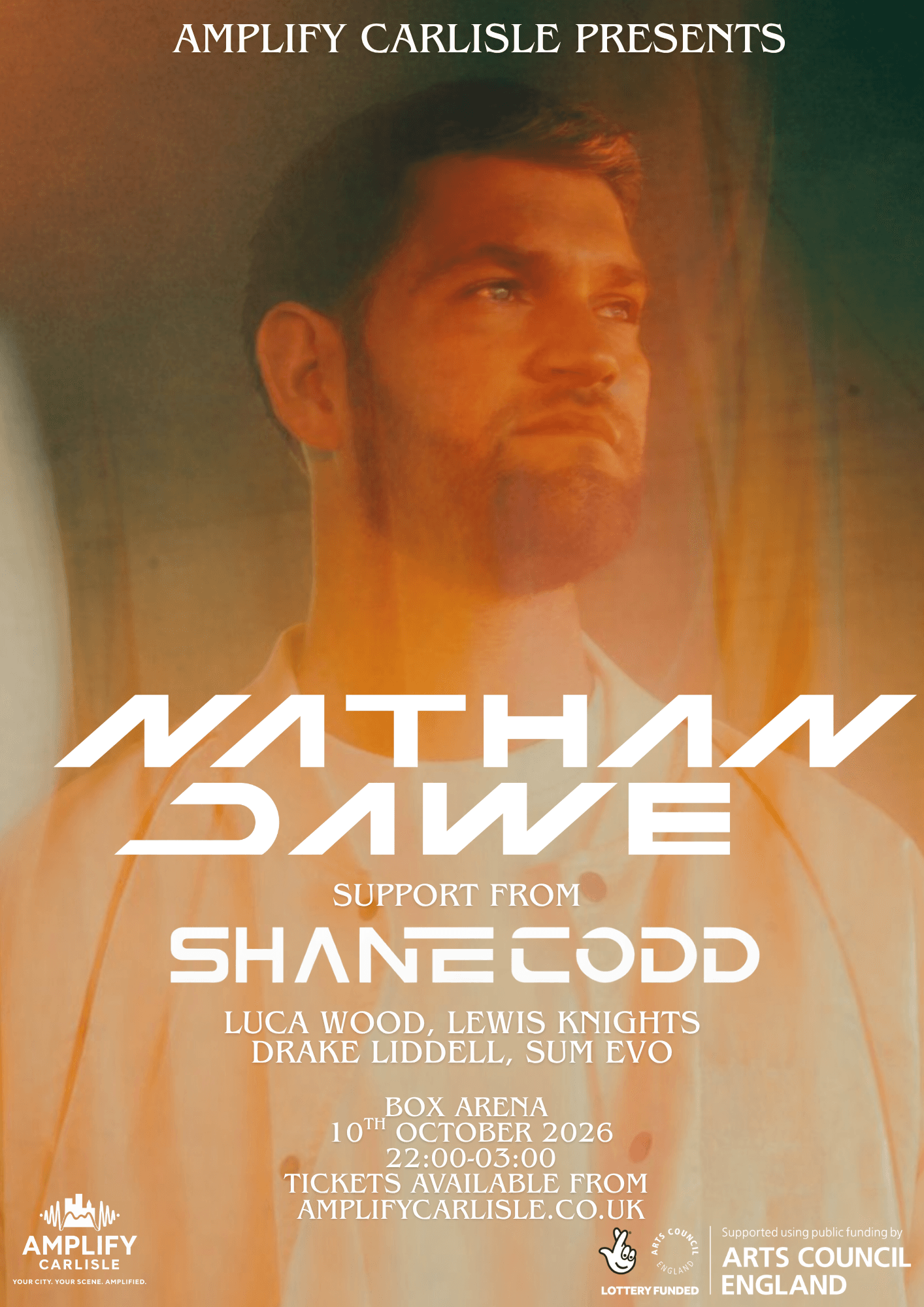 Nathan Dawe x Shane Codd at Box Arena Carlisle at TBA - Carlisle