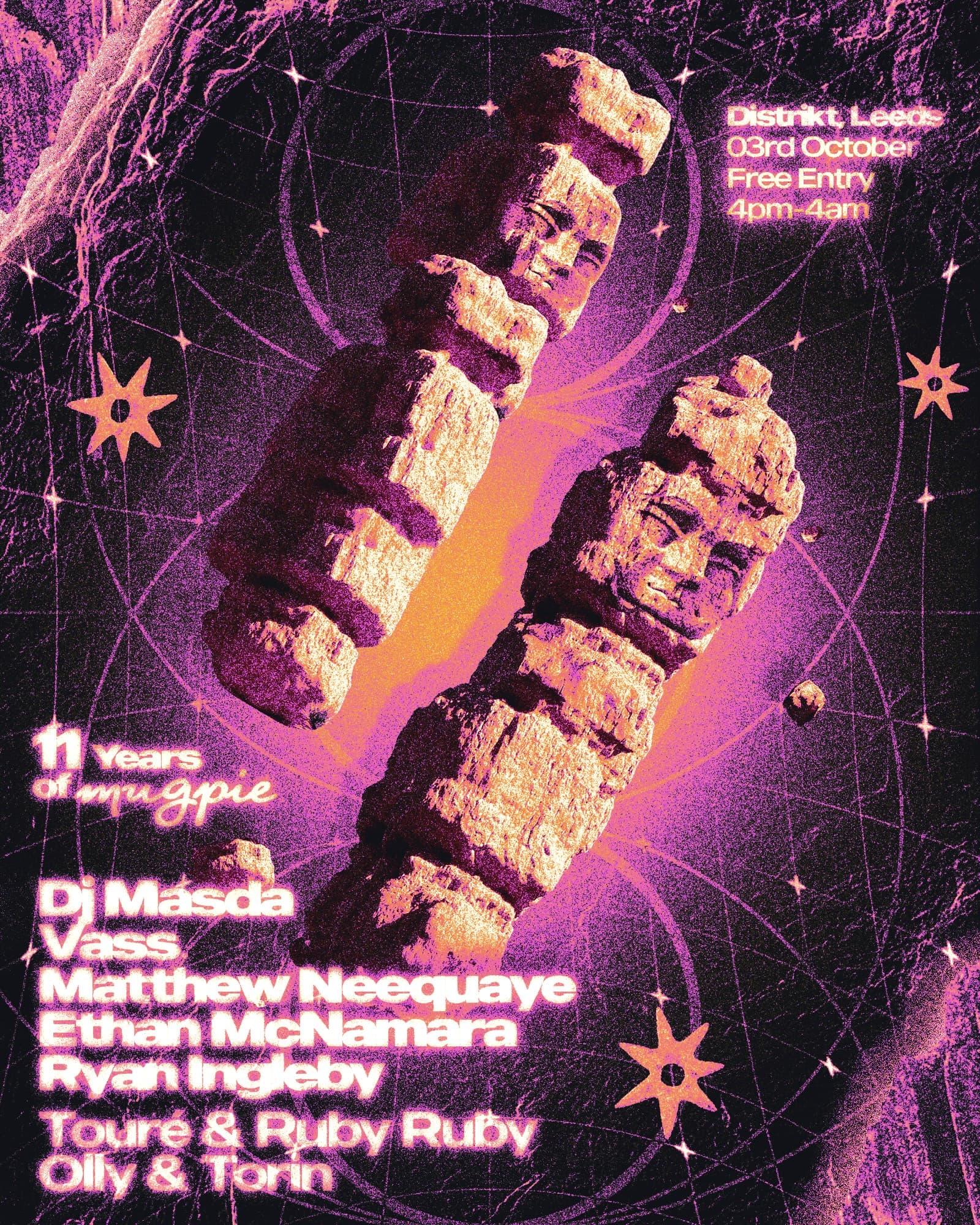 Mugpie 11th Birthday with DJ Masda, Vass & Matthew Neequaye at Distrikt
