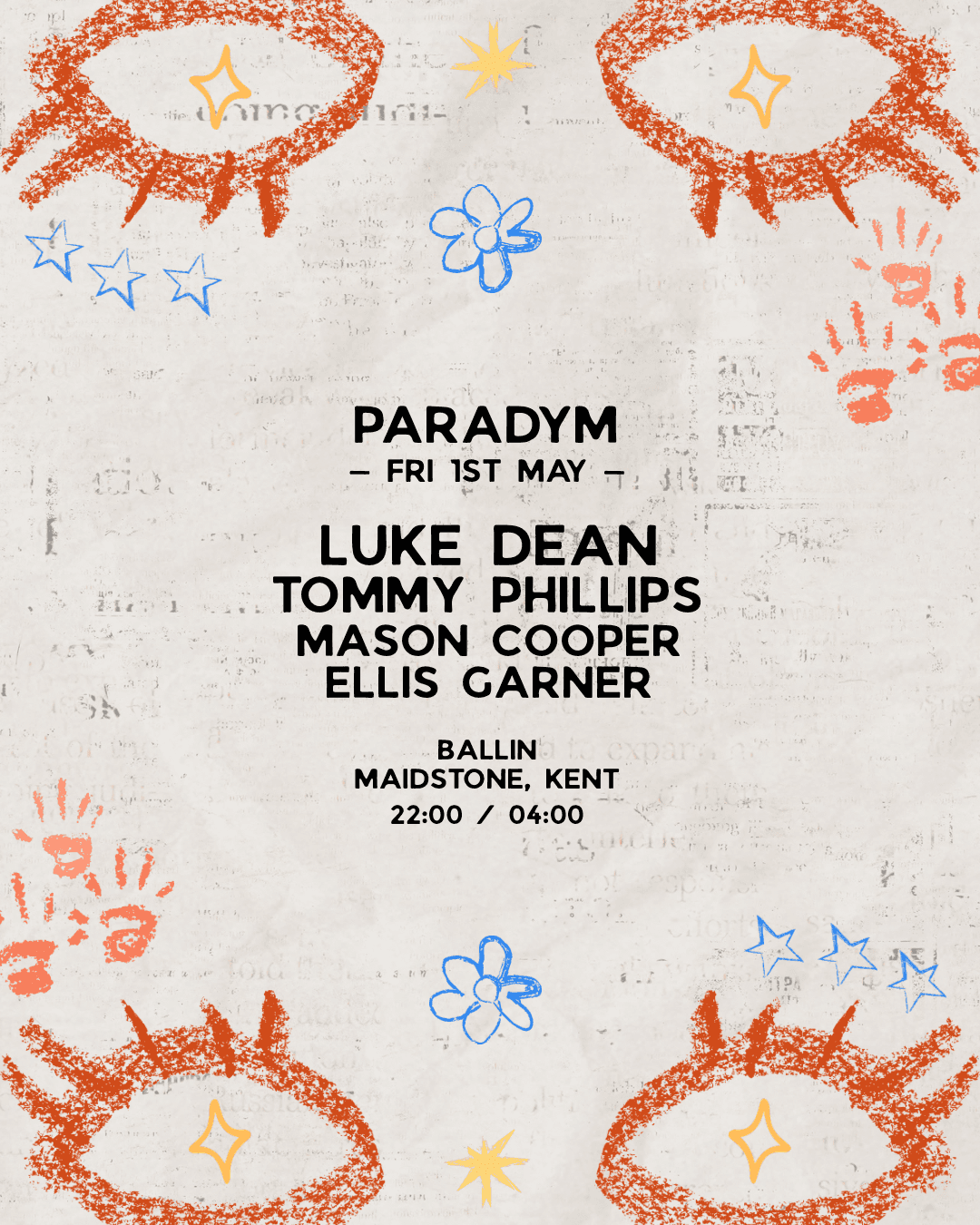 Paradym: Luke Dean, Tommy Phillips, Mason Cooper & Ellis Garner