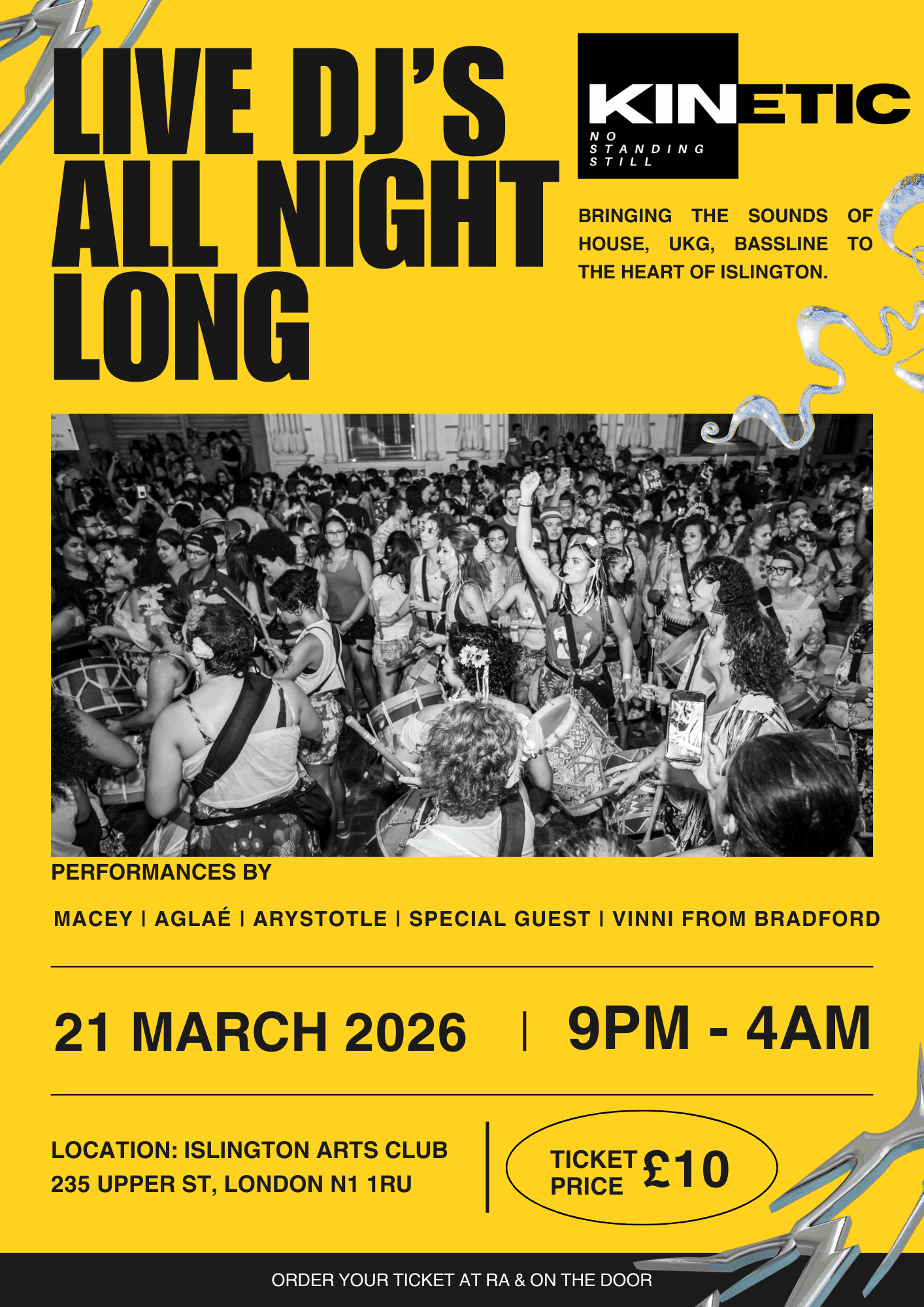 KINETIC - UKG, House, Bassline