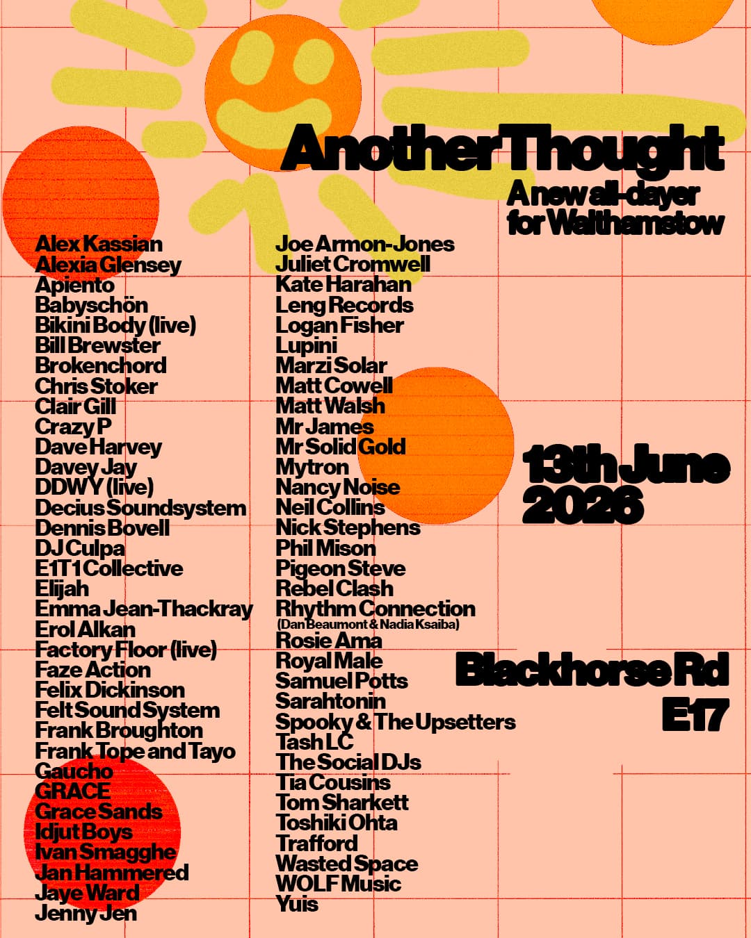 Another Thought 2026 at Blackhorse Lane Multiple Venues