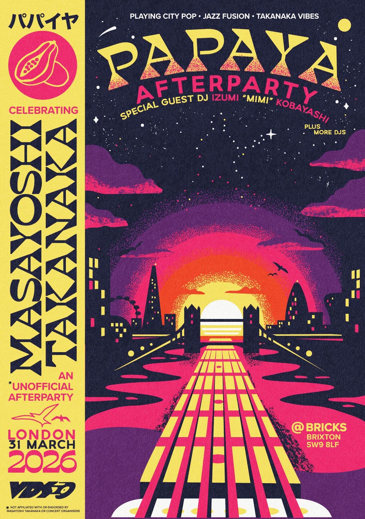 Papaya Afterparty at Bricks