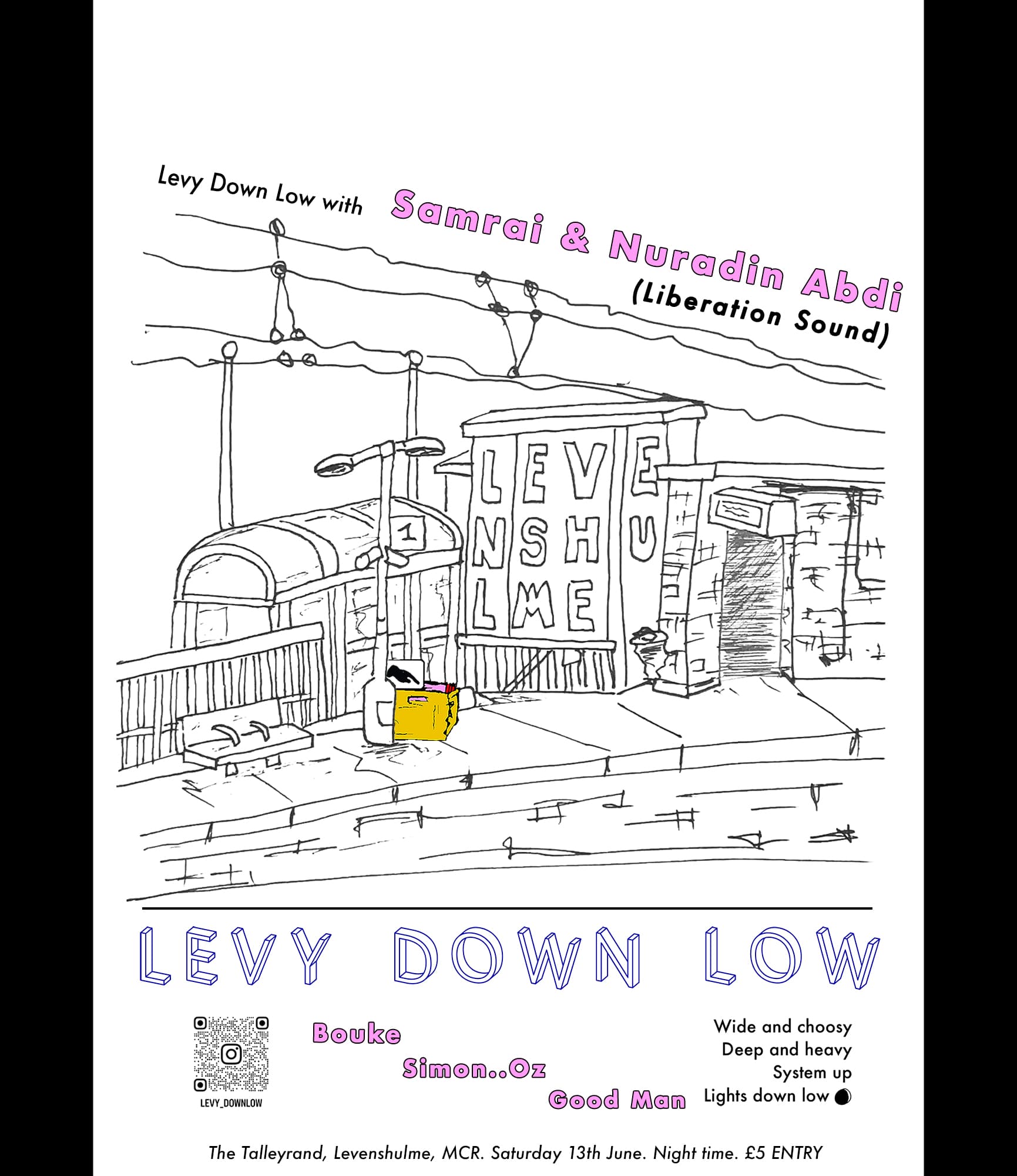 Levy Down Low with Liberation Sound at The Talleyrand