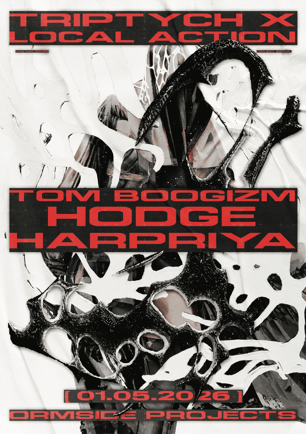 TRIPTYCH X Local Action: Hodge // Tom Boogizm // harpriya at Ormside Projects