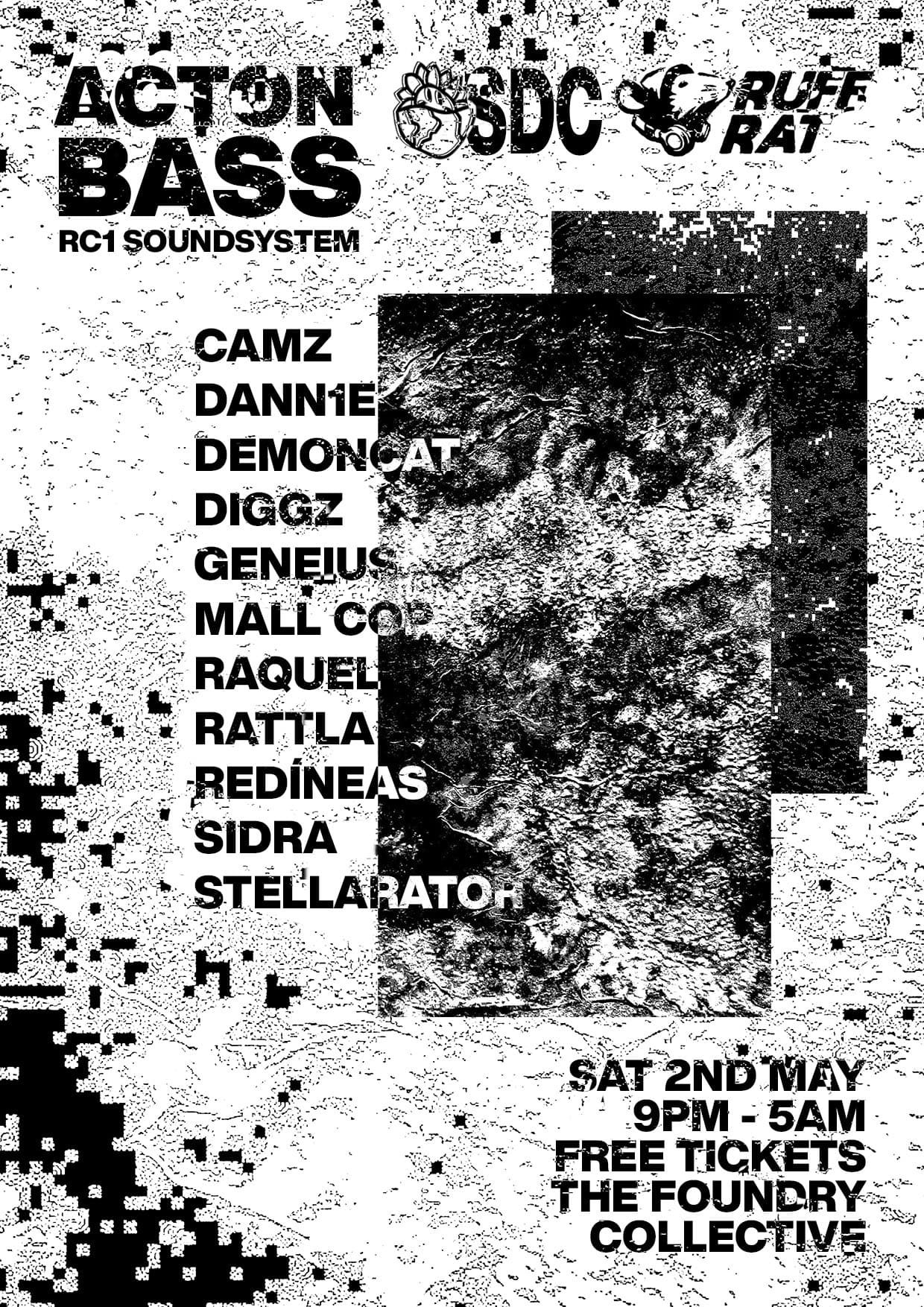 ACTON BASS with SDC x Ruffrat at The Foundry Collective