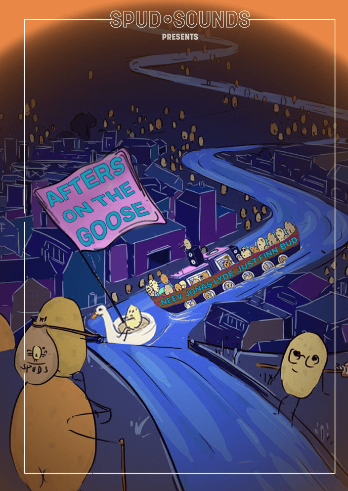Upcoming event poster at TBA - North London Boat
