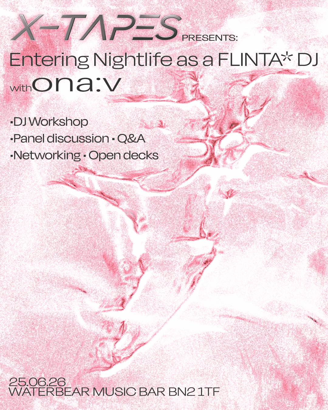 X-Tapes presents: Entering Nightlife as a FLINTA* DJ with ona:v