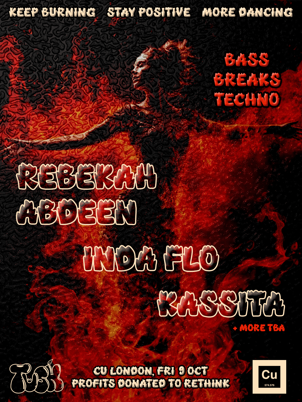 TUSH: Bass, Breaks & Techno (Rethink Fundraiser)