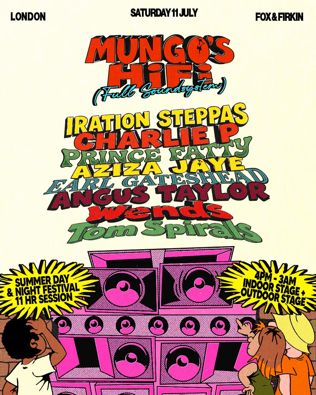Mungo's HiFi - London - Day & Night Summer Session at Fox And Firkin.