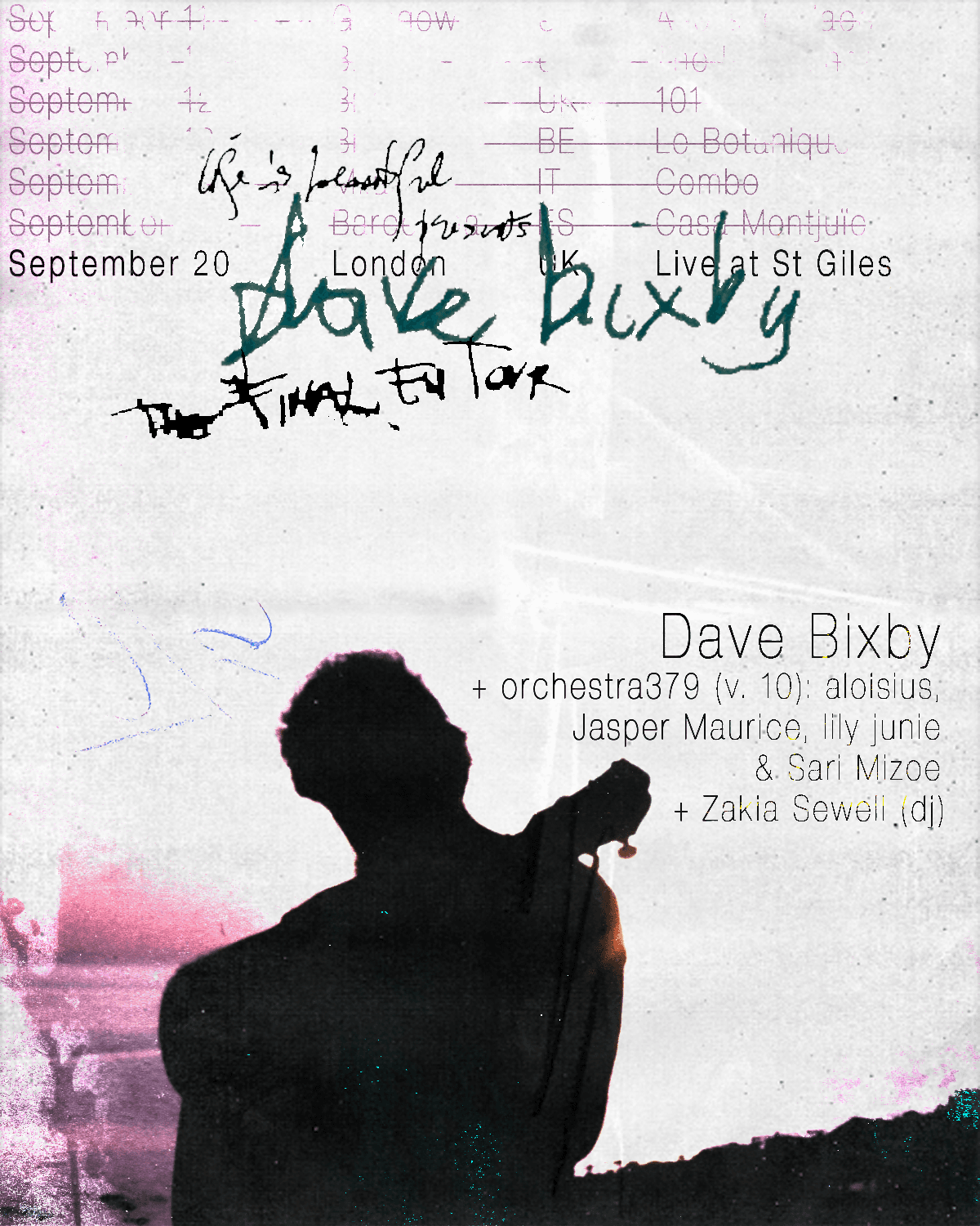 Dave Bixby, live in London at Live at St Giles