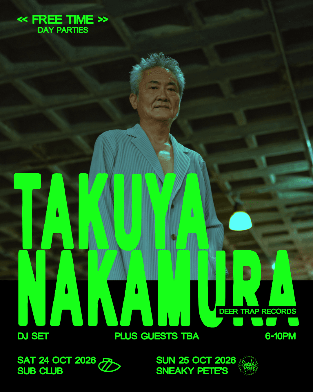 Takuya Nakamura: Free Time - Edinburgh