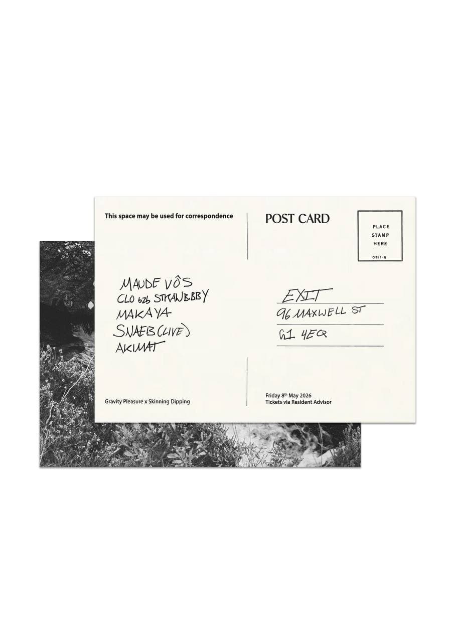 Gravity Pleasure x Skinny Dipping: Maude Vôs, CLO, strawb.bby, makaya, Akimat, snaeb at EXIT Glasgow