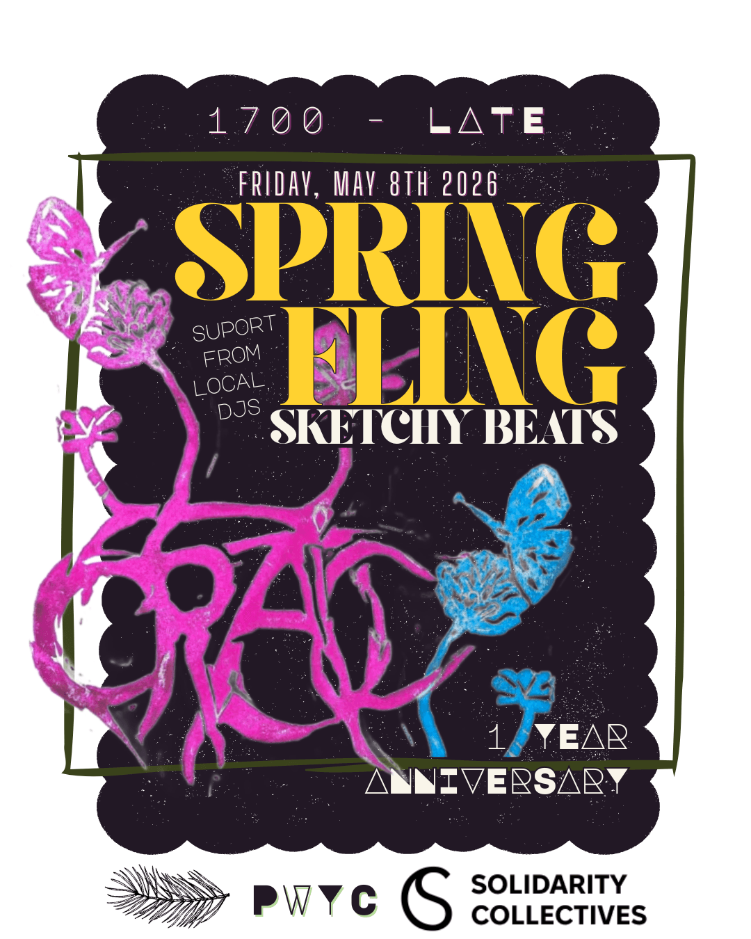 Spring Fling: Fundraiser at Sketchy Beats Cafe