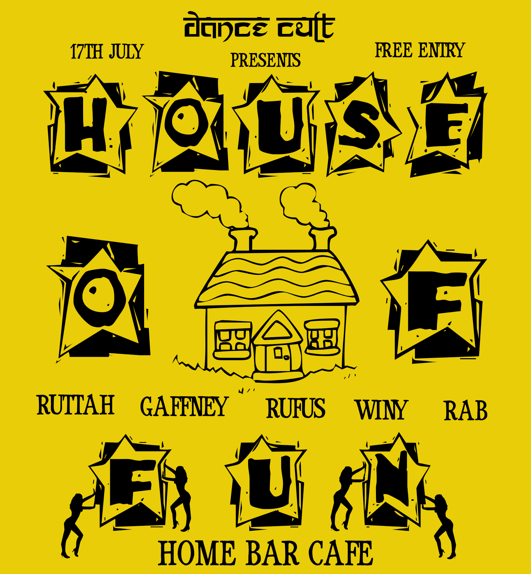 DANCECULT VOL.1 at Home Bar,