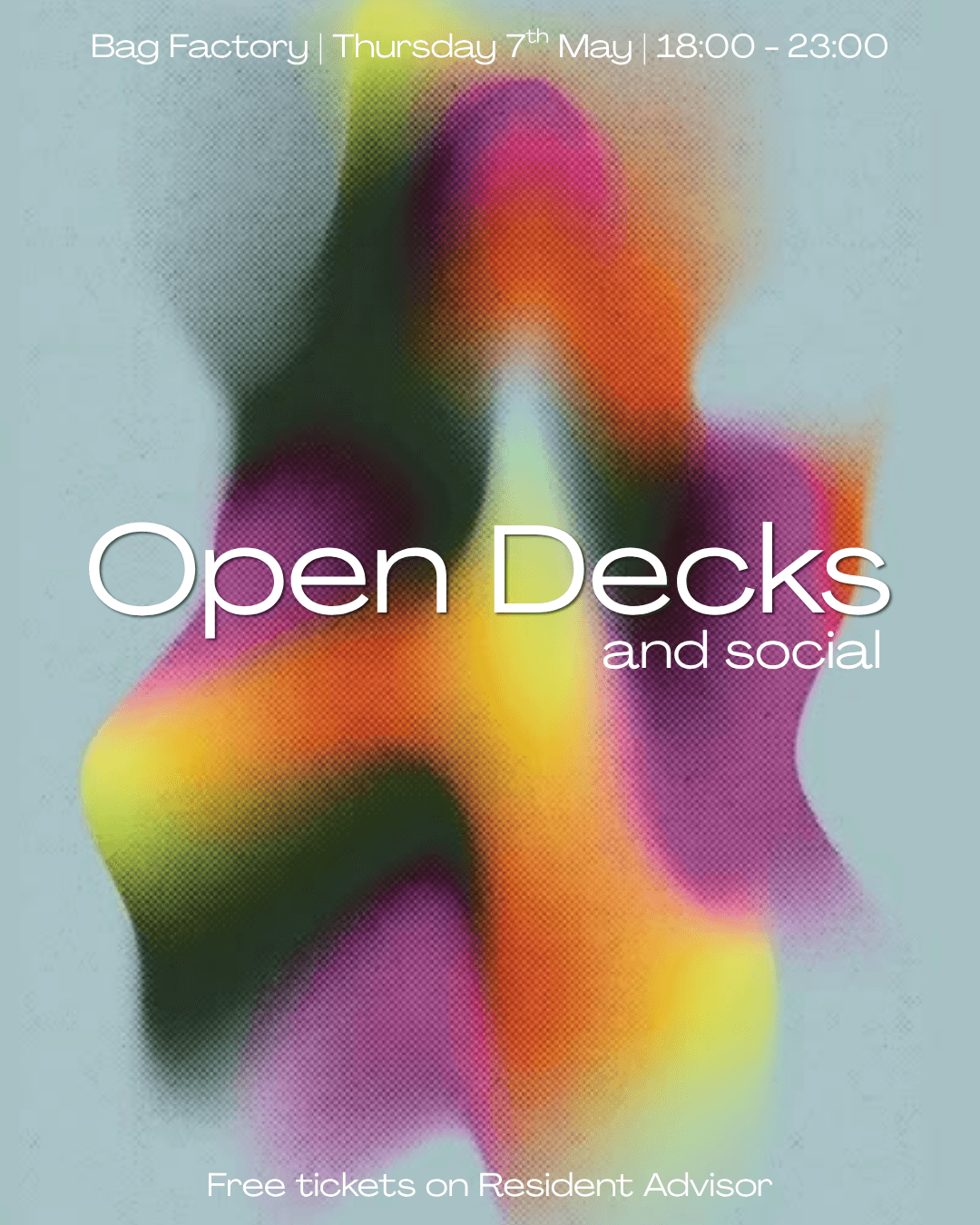 Club Curated: Open Decks & Social at The Bag Factory