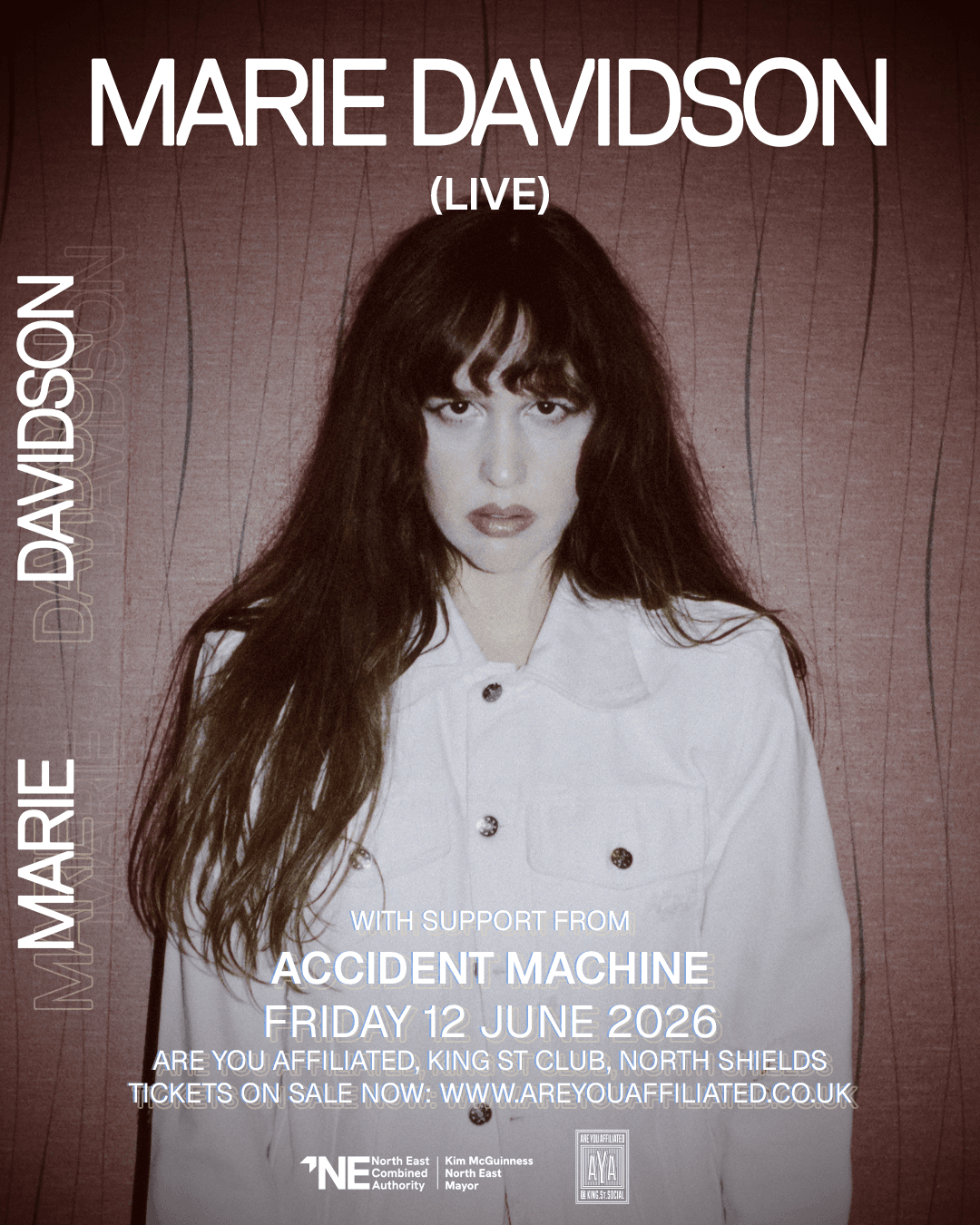 Marie Davidson LIVE at King St Club with Accident Machine at Are You Affiliated