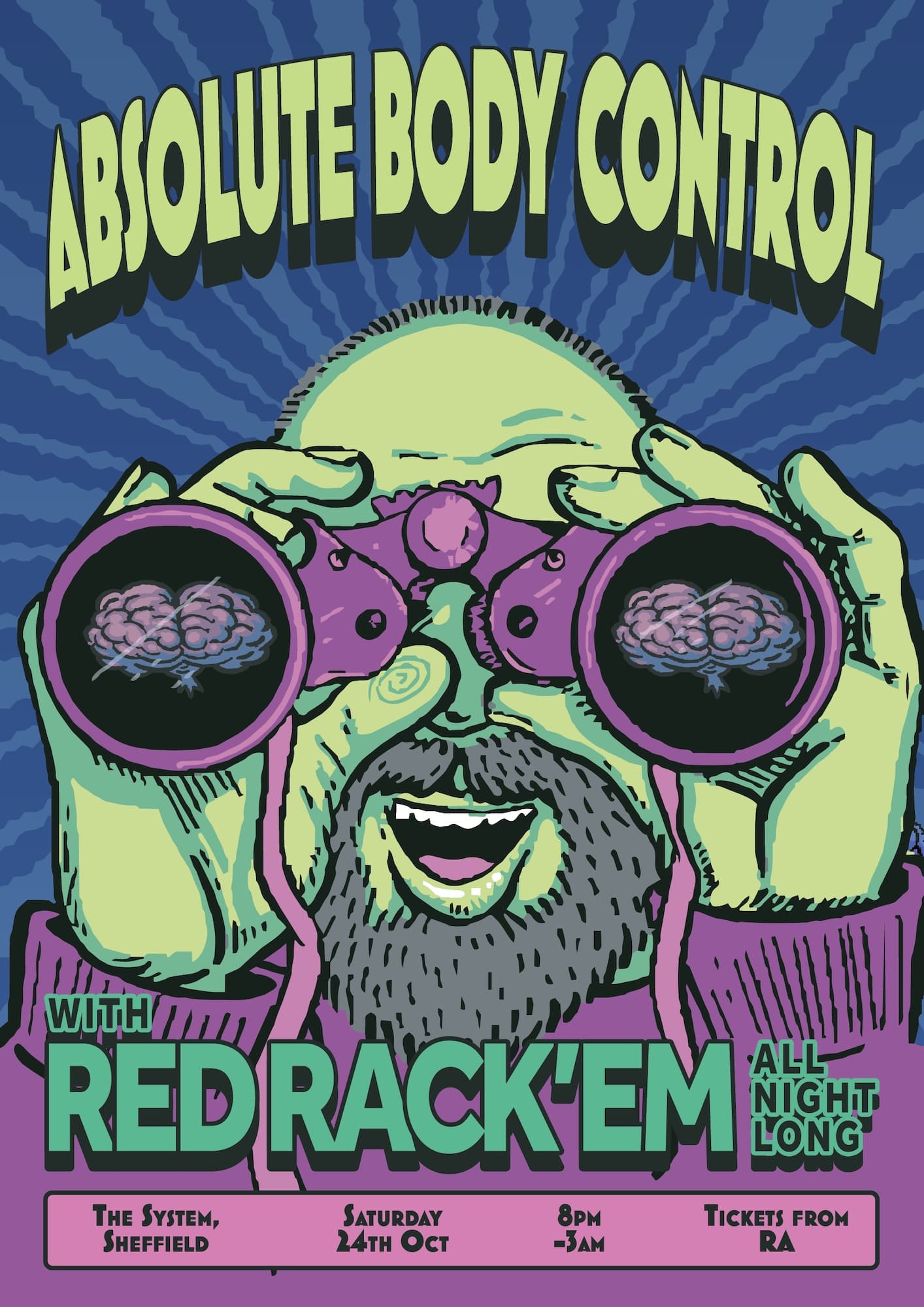 Absolute Body Control: Red Rack'em All Night Long at The System