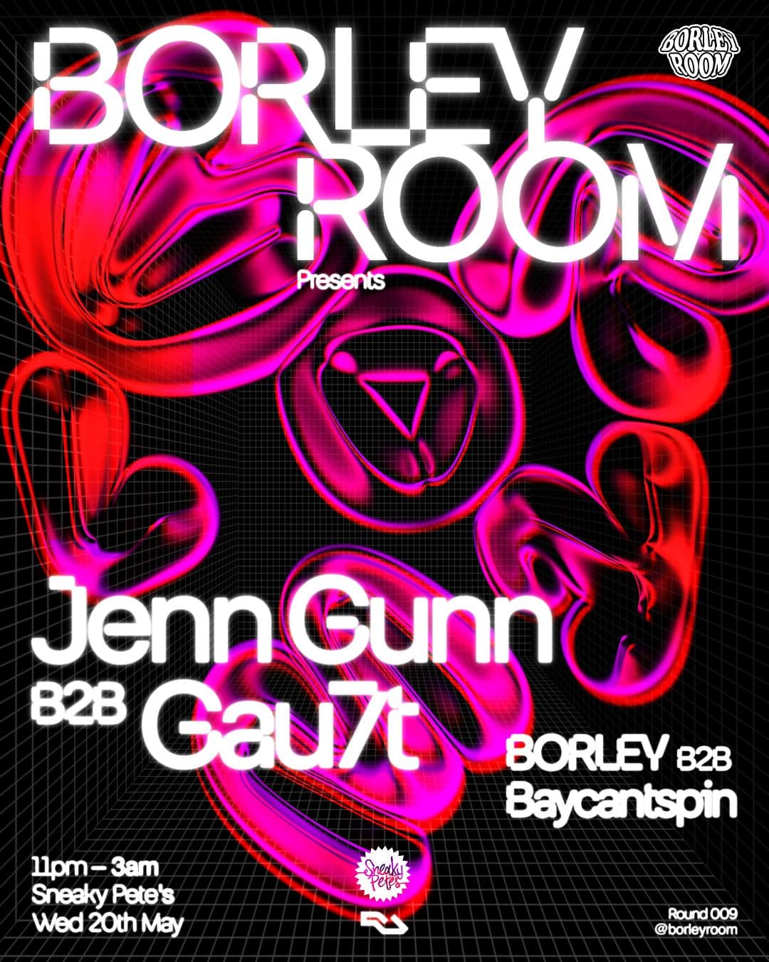 Borley Room: Jenn Gunn b2b gau7t at Sneaky Pete's