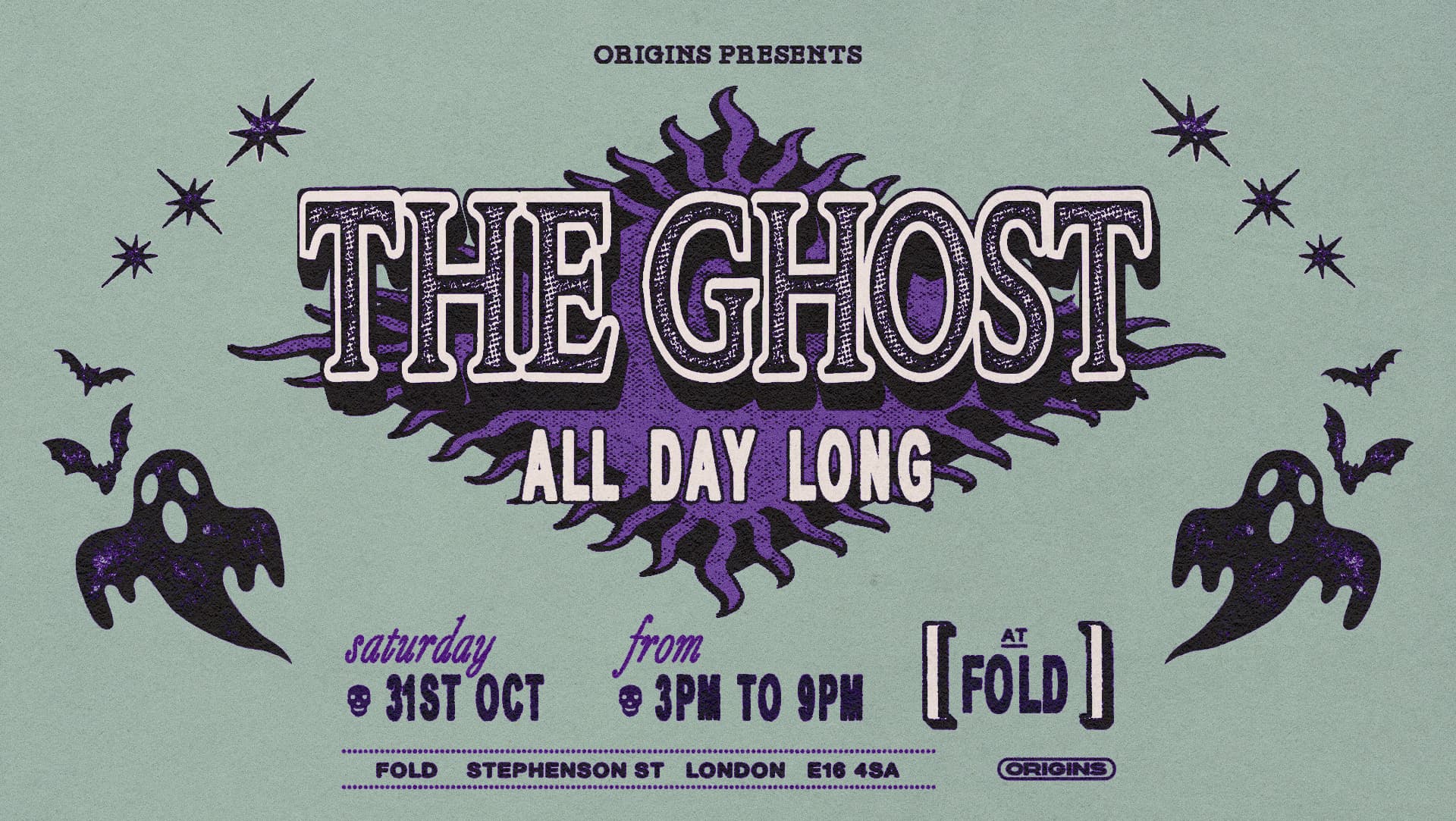Origins: The Ghost (All Day Long) at FOLD
