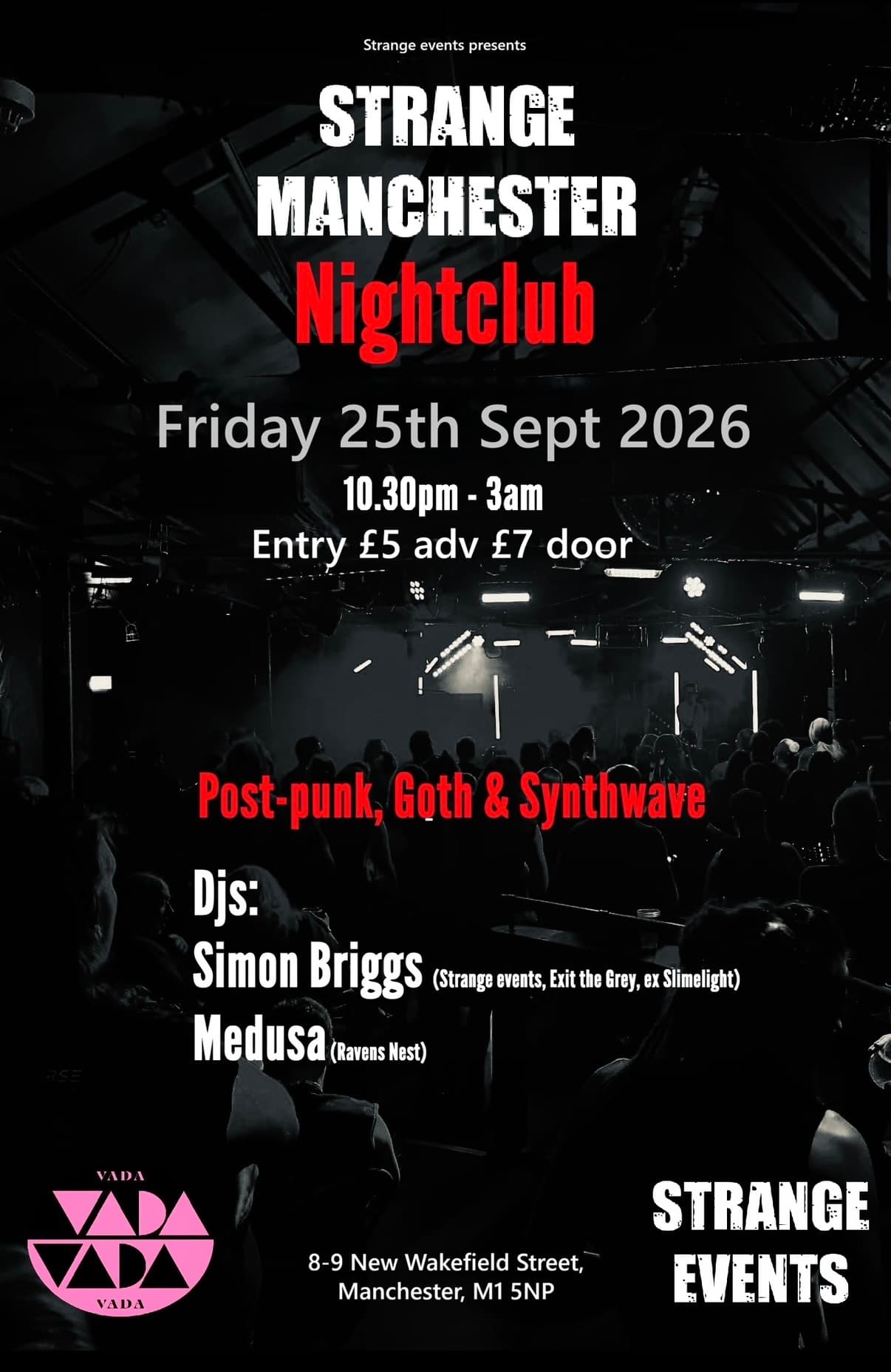 Strange Manchester:Nightclub at Vada Vada