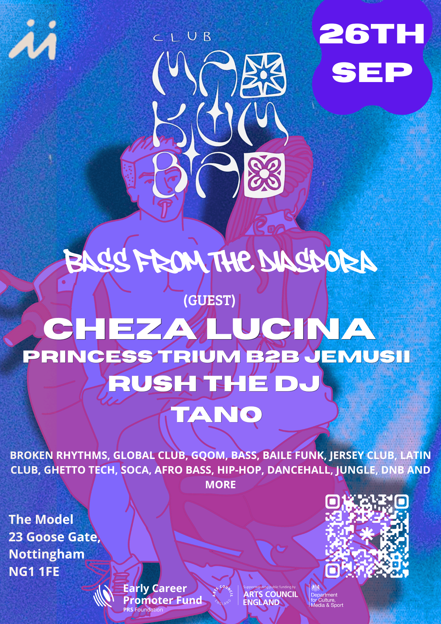 Club Makumba: BASS FROM THE DIASPORA at The Model
