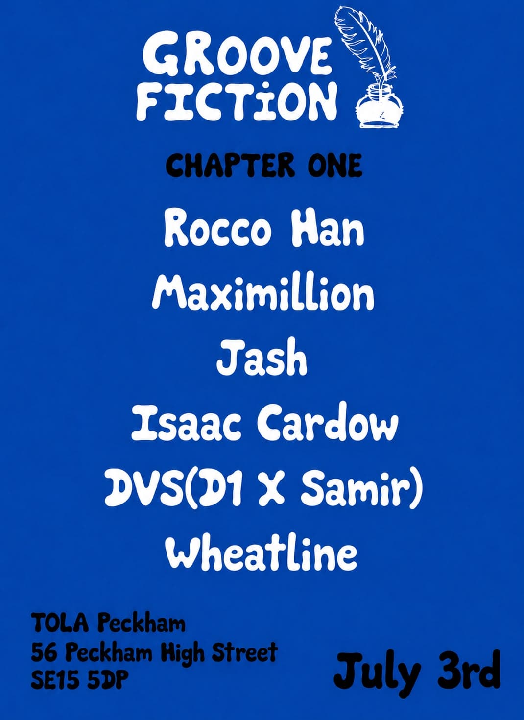 Groove Fiction Launch Party at Tola