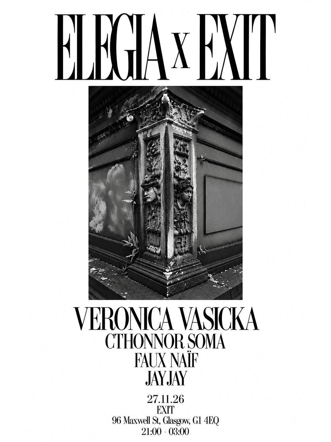 Elegia x EXIT: Veronica Vasicka, Cthonnor Soma, faux naïf, JayJay