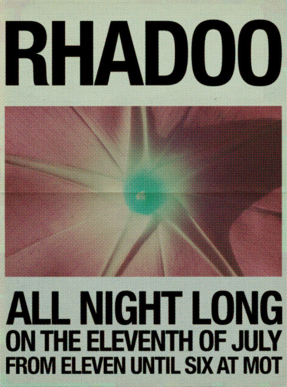 M.O.T ✣ Rhadoo ✣ all night long ✣  at Venue MOT