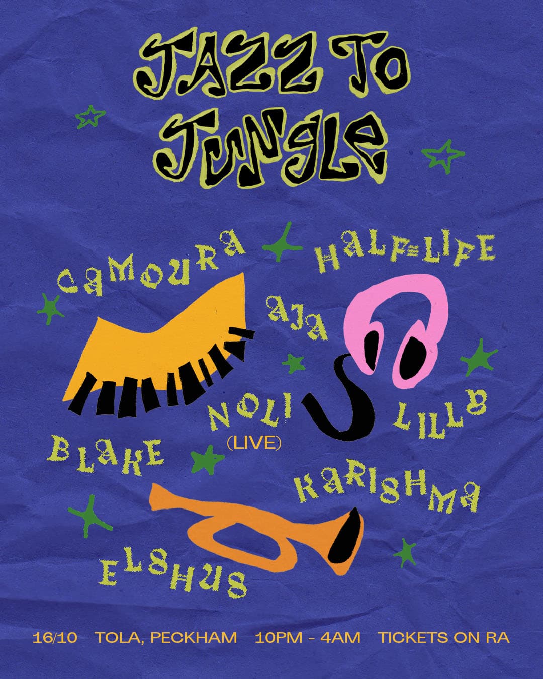 JAZZ TO JUNGLE at Tola