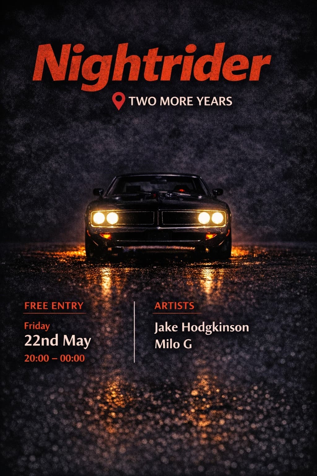 Nightriders at Two More Years