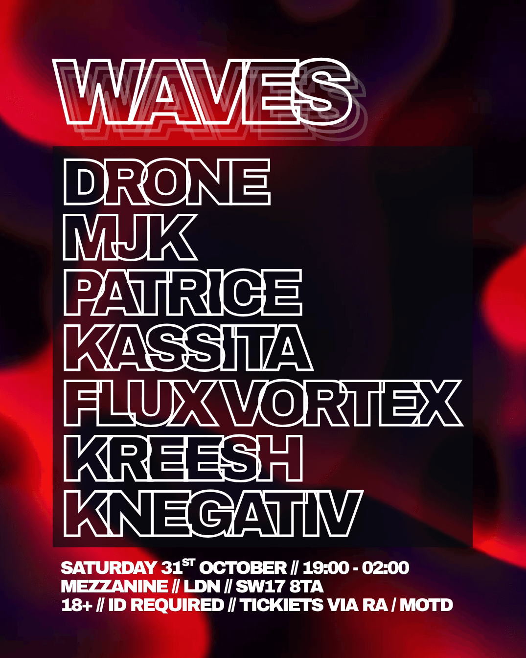 Waves - Halloween Special @ Mezzanine