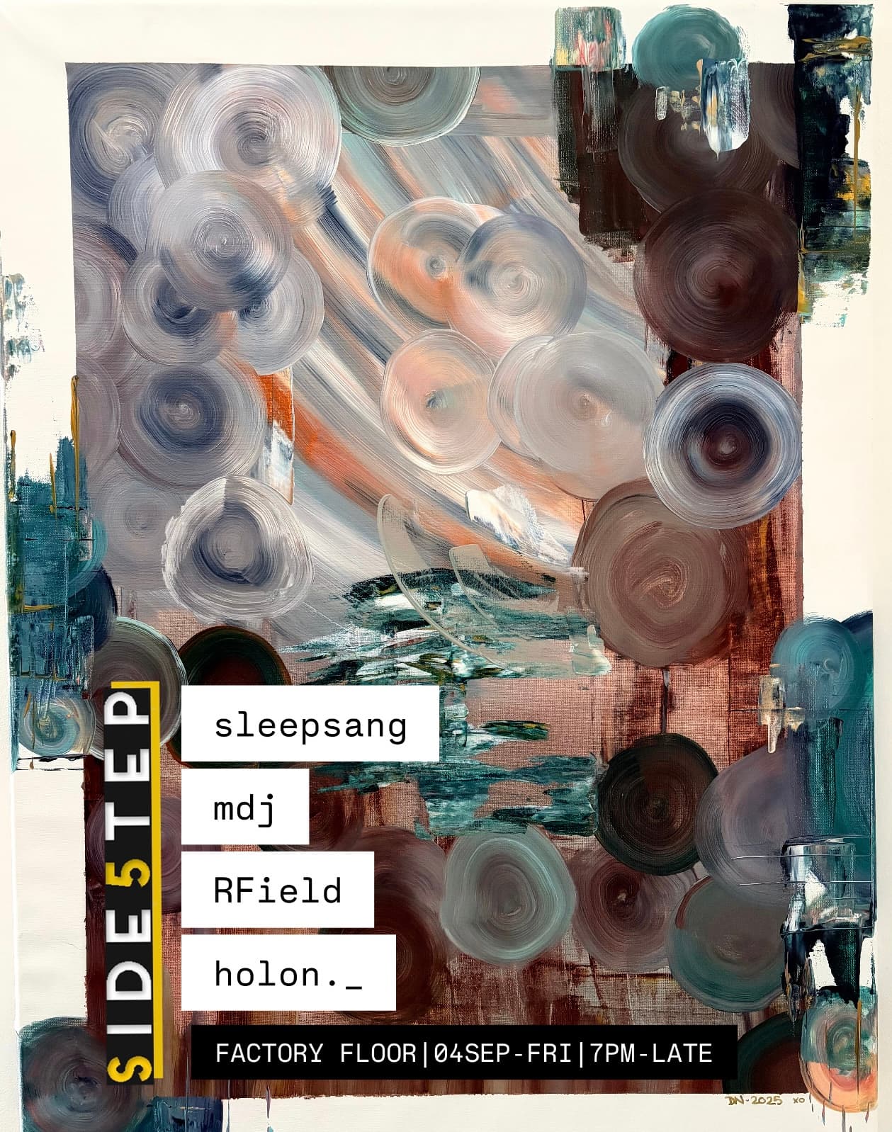 Side5tep wt sleepsang - mdj - holon - RField at Factory Floor Sheffield