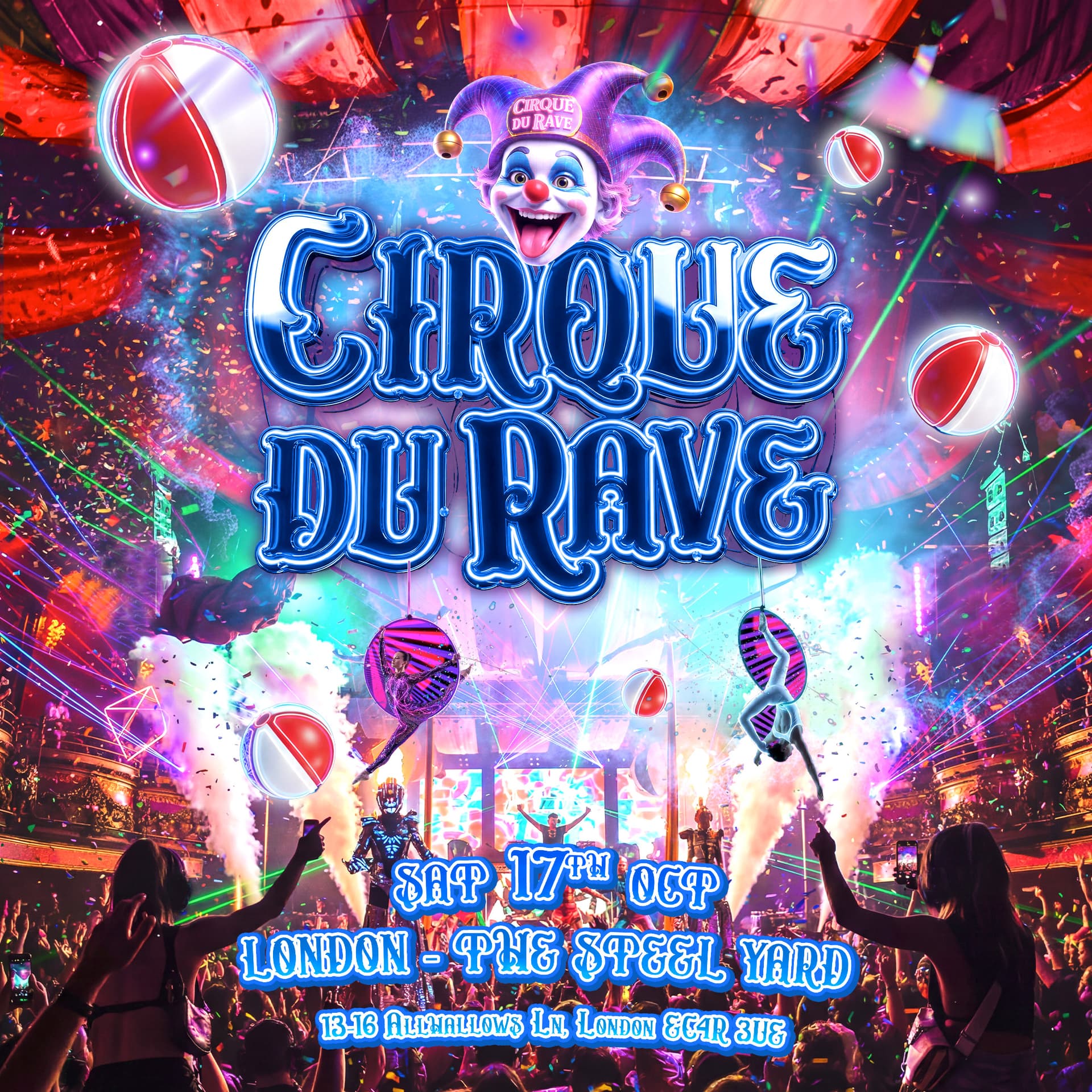 Cirque Du Rave Is Coming To London