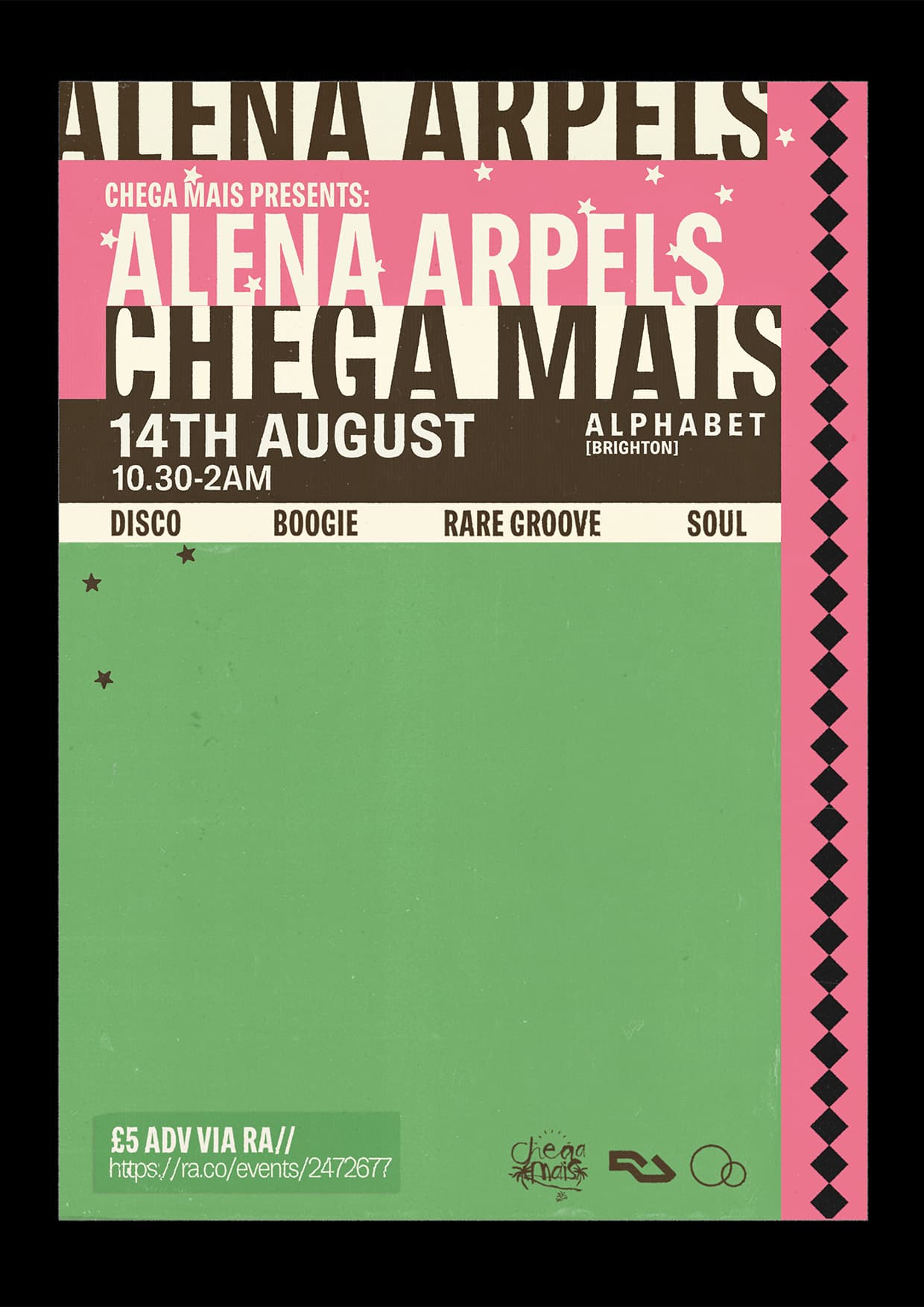 Chega Mais presents: Alena Arpels at A L P H A B E T