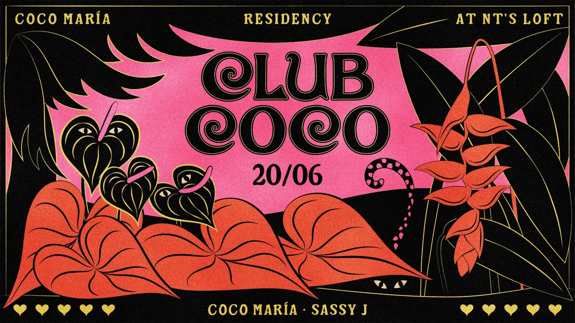 NT's Loft: Club Coco with Coco María & Sassy J - Every Saturday in June at Night Tales Loft