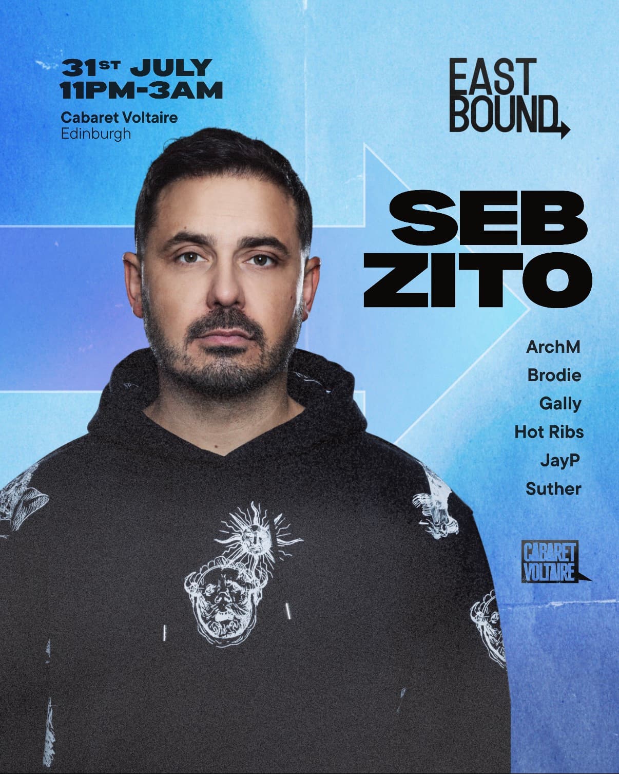 EASTBOUND: Seb Zito at Cabaret Voltaire