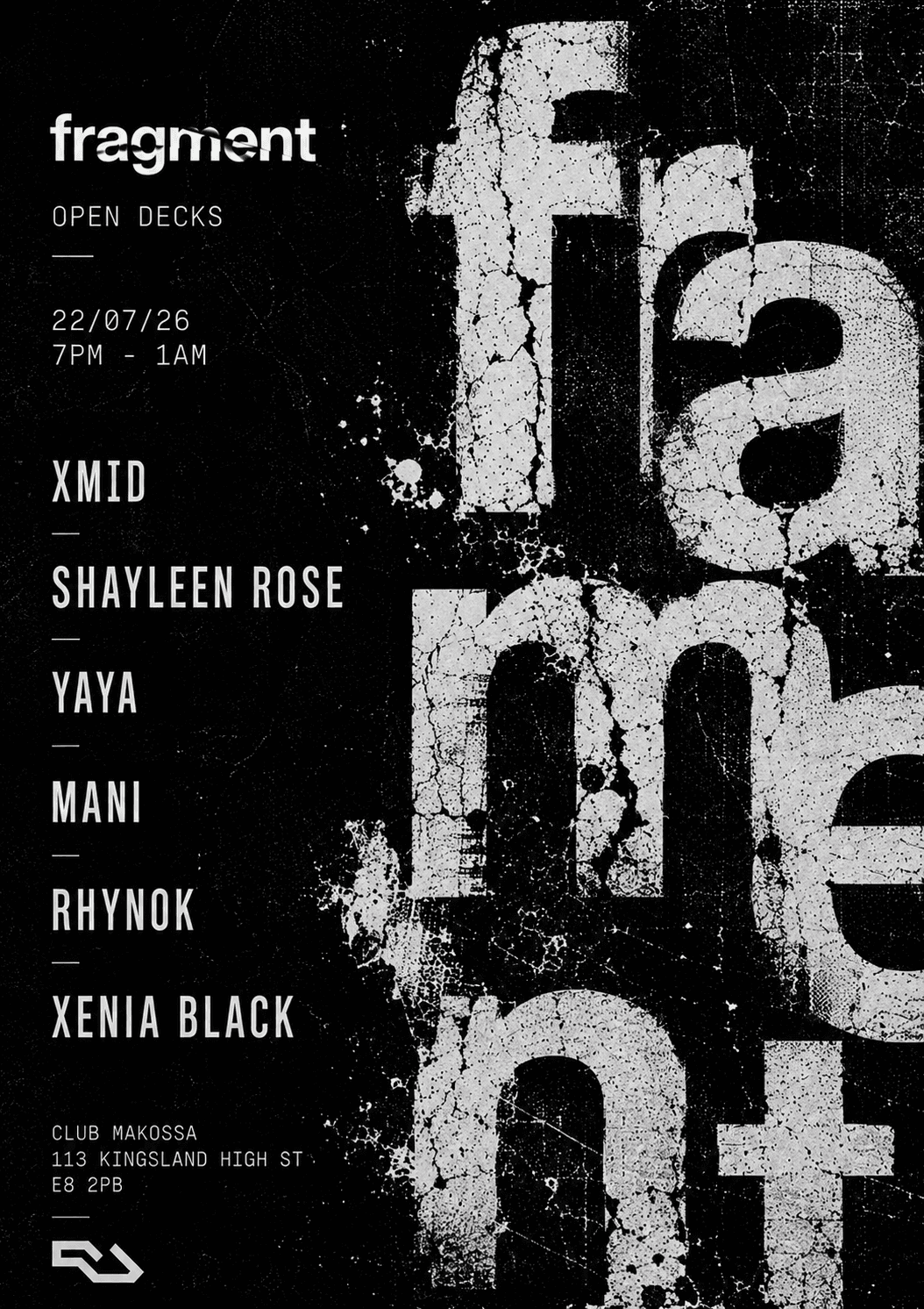 Fragment: Open Decks at Club Makossa