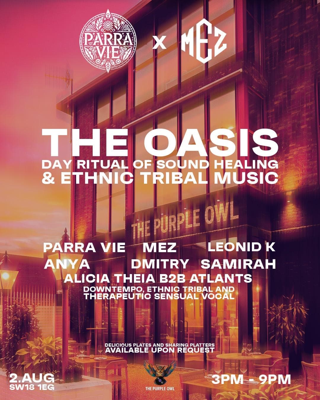 The Oasis: Day Ritual of Sound Healing & Tribal Music