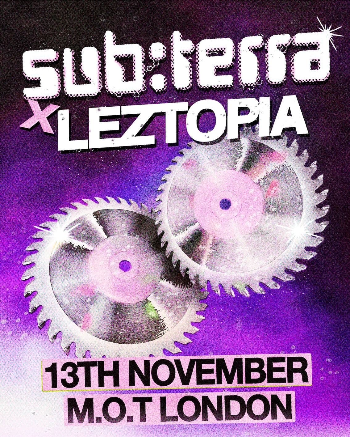 Leztopia x sub:terra at Venue MOT